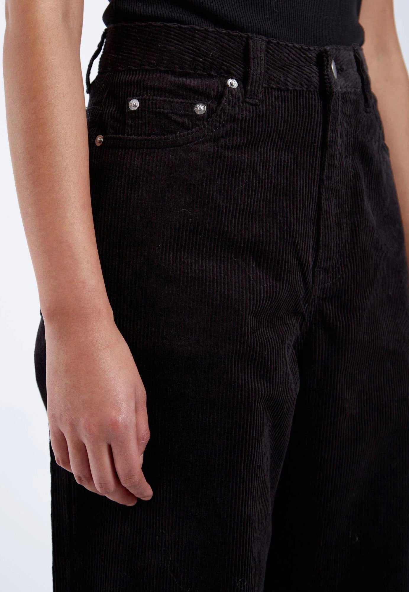 Dr. Denim - Donna Black Cord - Pants | Women-Image