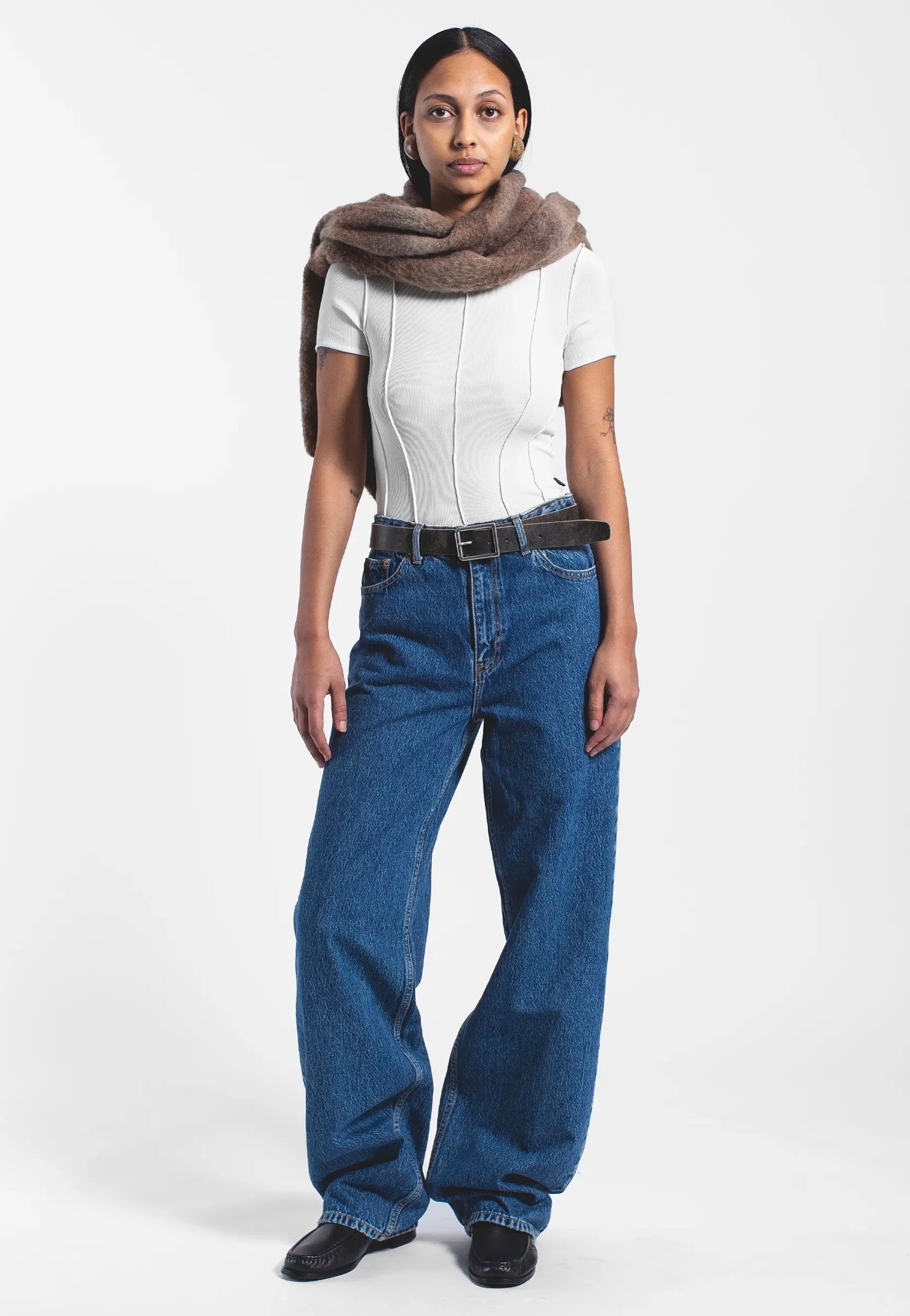 Dr. Denim - Donna Stream Mid Stone - Jeans | Women-Image