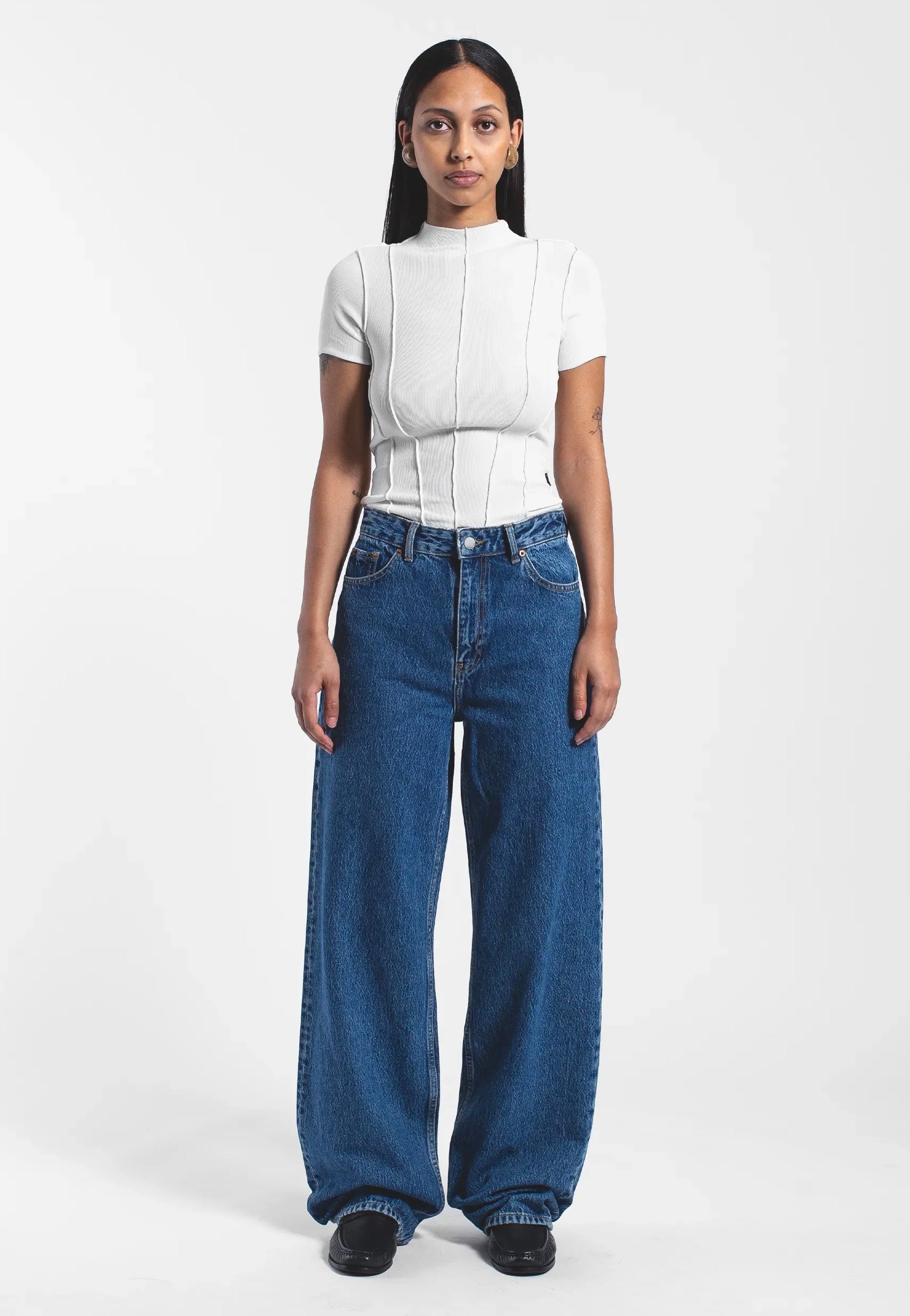 Dr. Denim - Donna Stream Mid Stone - Jeans | Women-Image