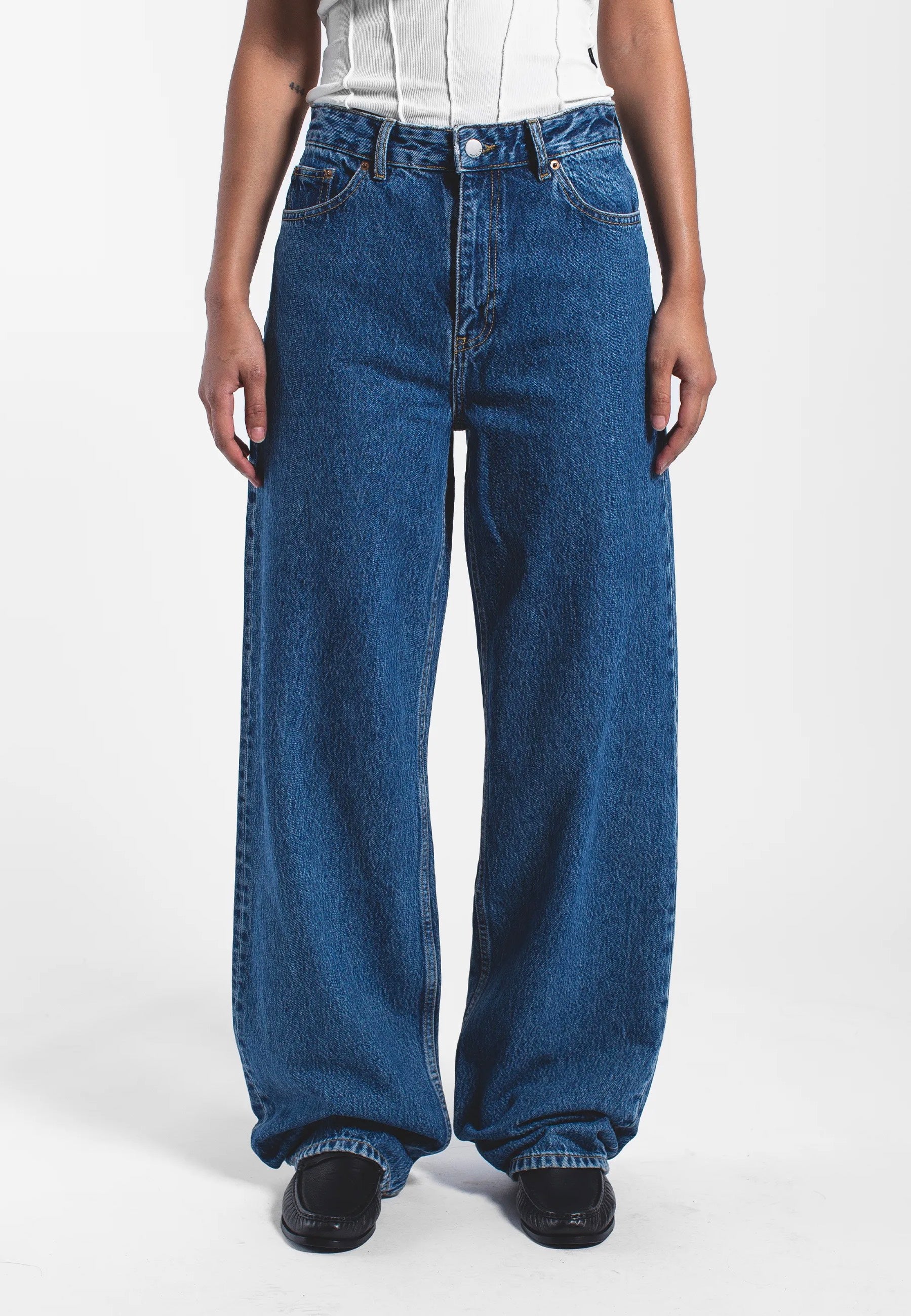 Dr. Denim - Donna Stream Mid Stone - Jeans | Women-Image