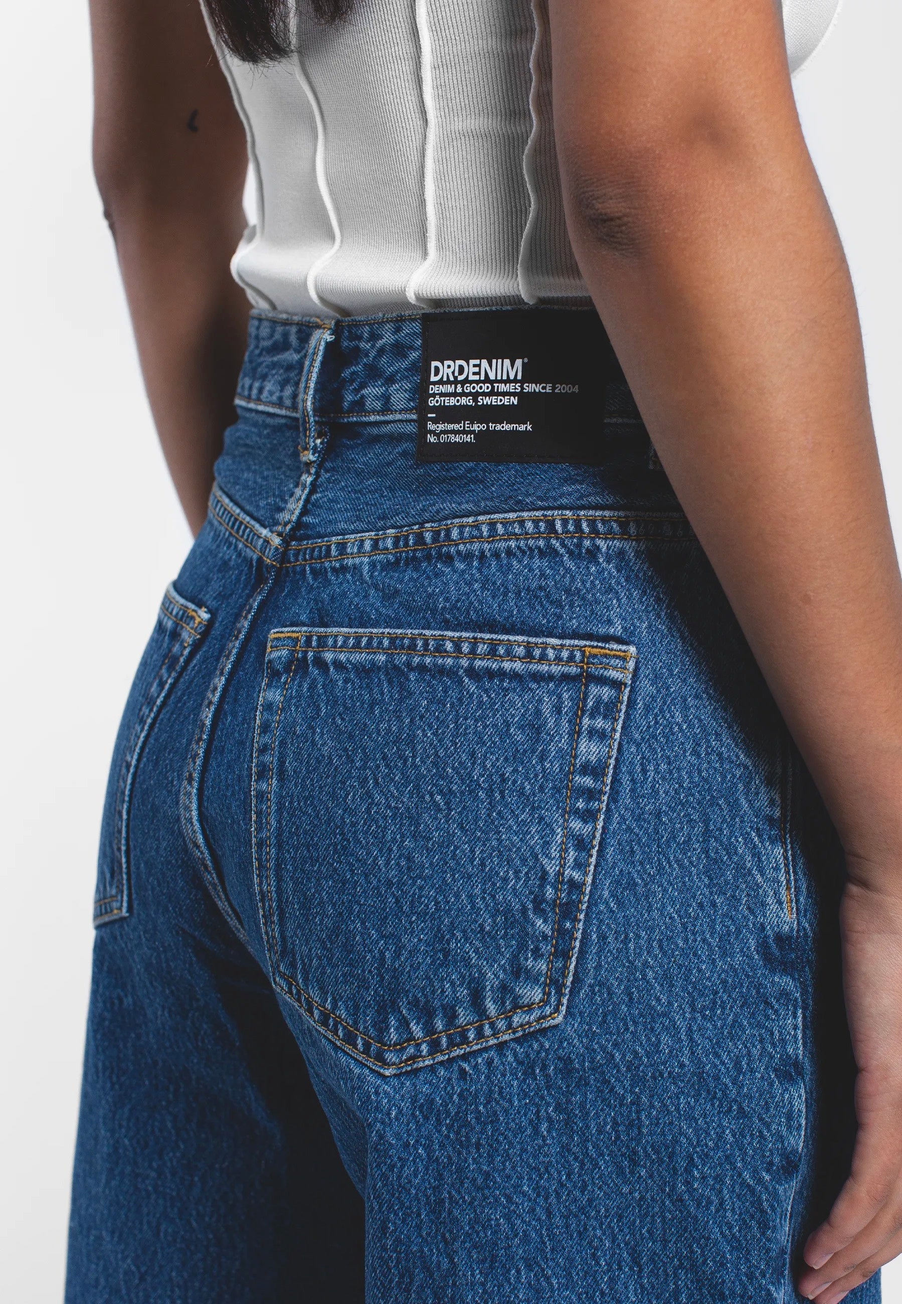 Dr. Denim - Donna Stream Mid Stone - Jeans | Women-Image