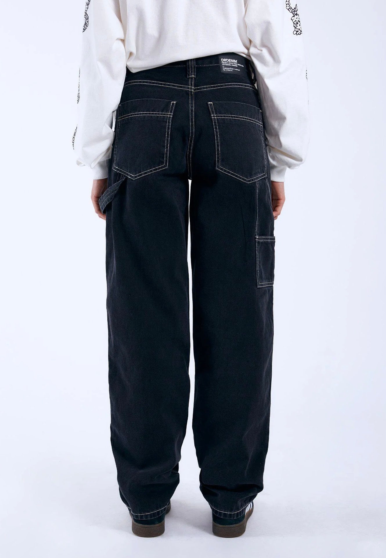 Dr. Denim - Faye Worker Black Used Contrast - Jeans | Women-Image