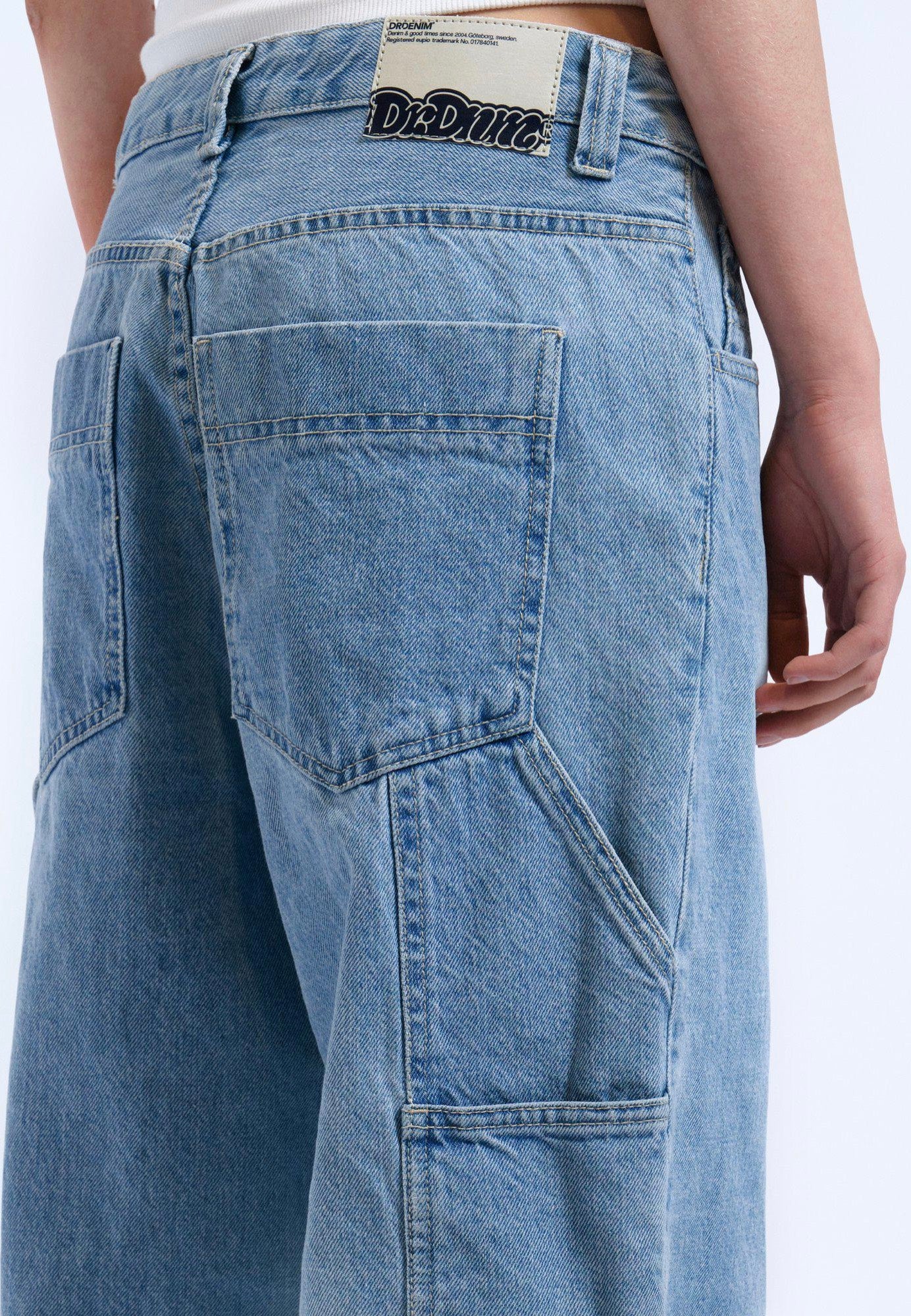 Dr. Denim - Faye Worker Stream Sky Retro Contrast - Jeans | Women-Image