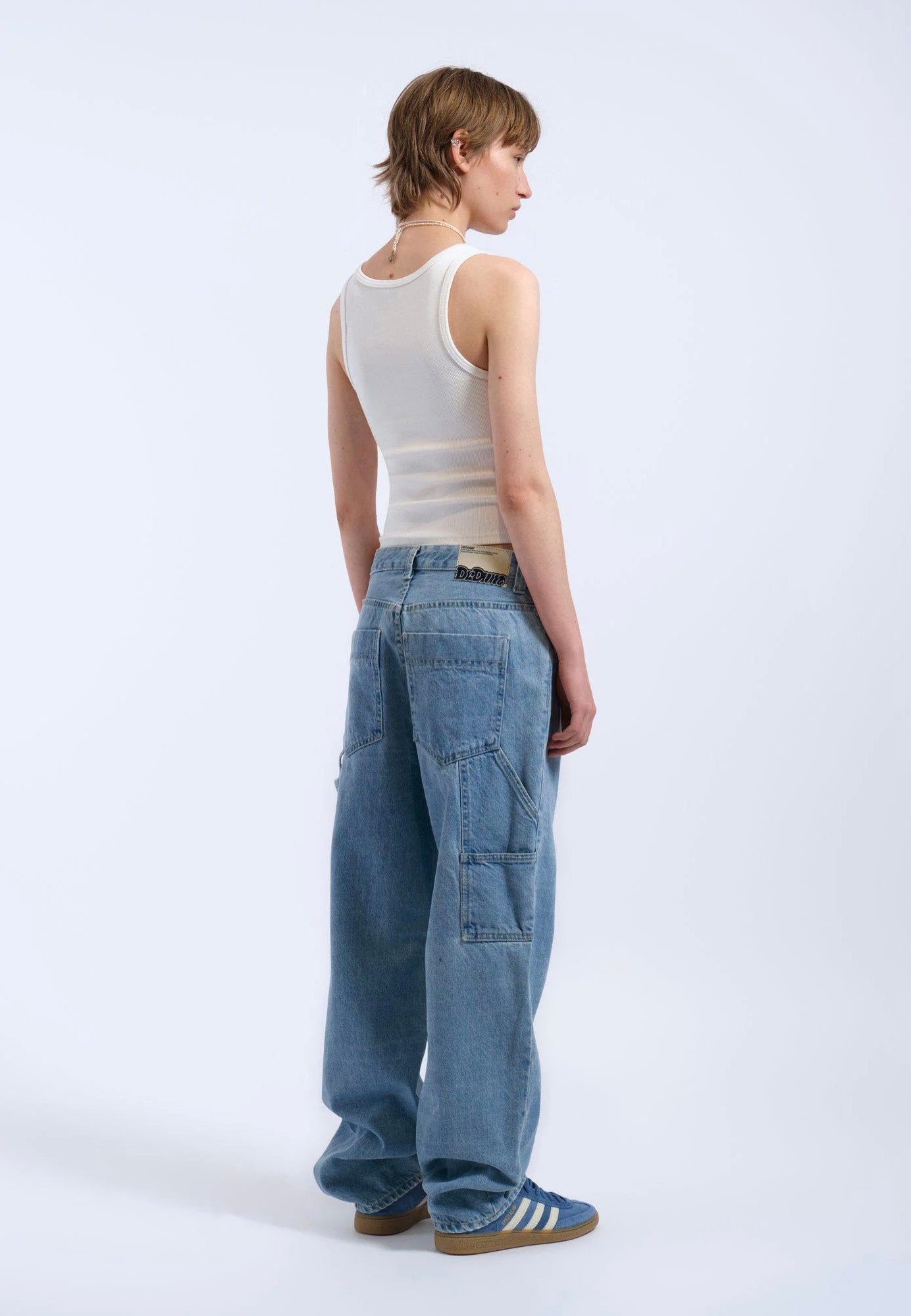 Dr. Denim - Faye Worker Stream Sky Retro Contrast - Jeans | Women-Image