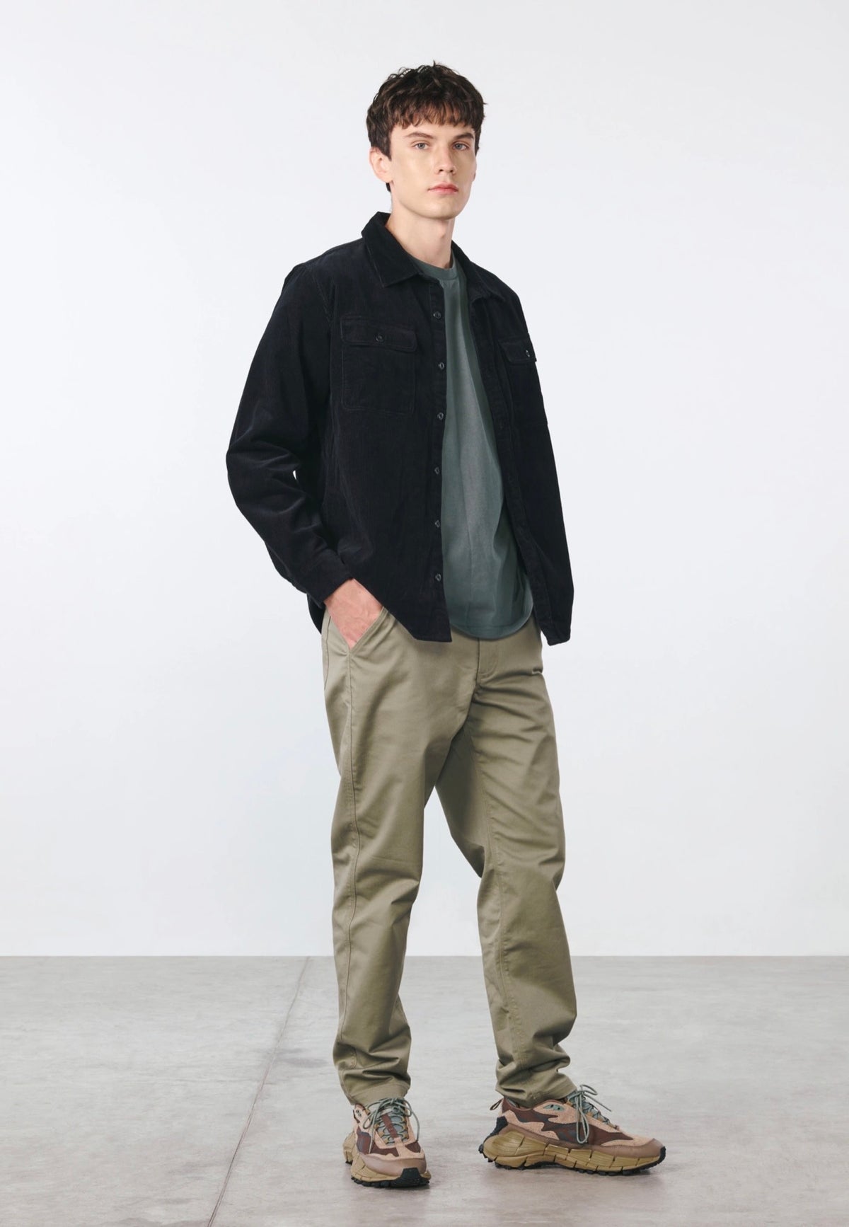 Vintage Industries Brix Black Camisa | Men-Image