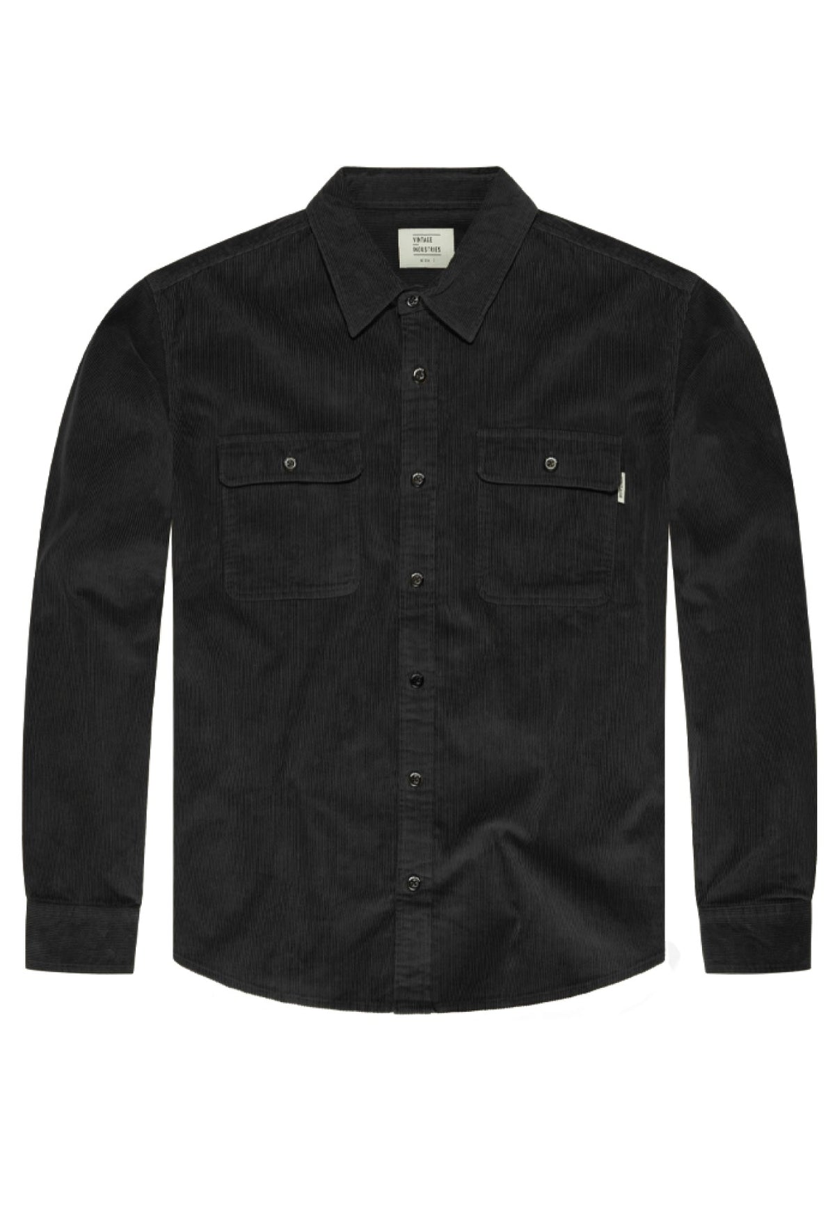 Vintage Industries Brix Black Camisa | Men-Image