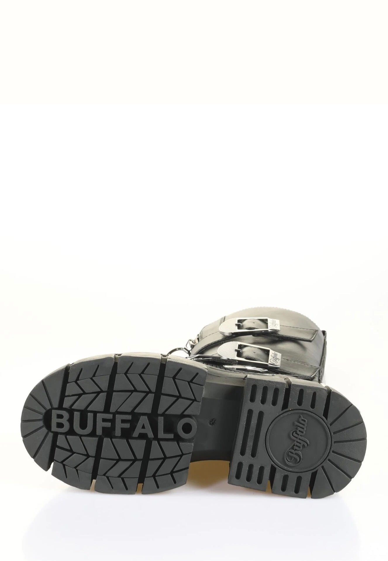 BUFFALO Buffalo Heren Sneakers in Zwart/Zilver online kopen