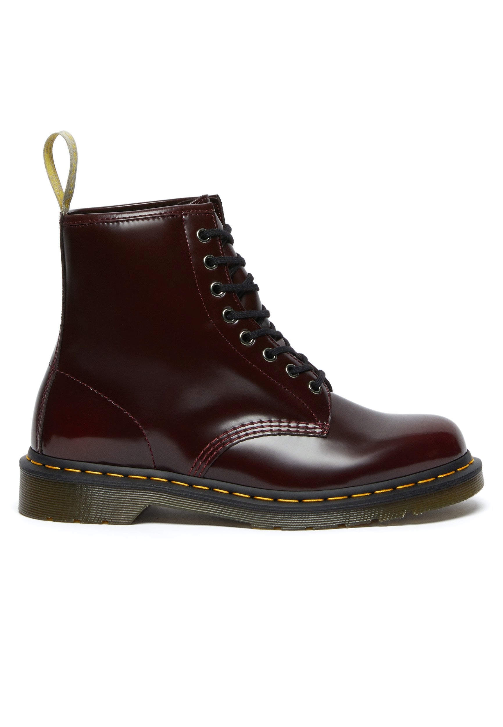 Dr. Martens - Vegan 1460 Cherry Red Oxford Rub Off Red - Shoes | Neutral-Image