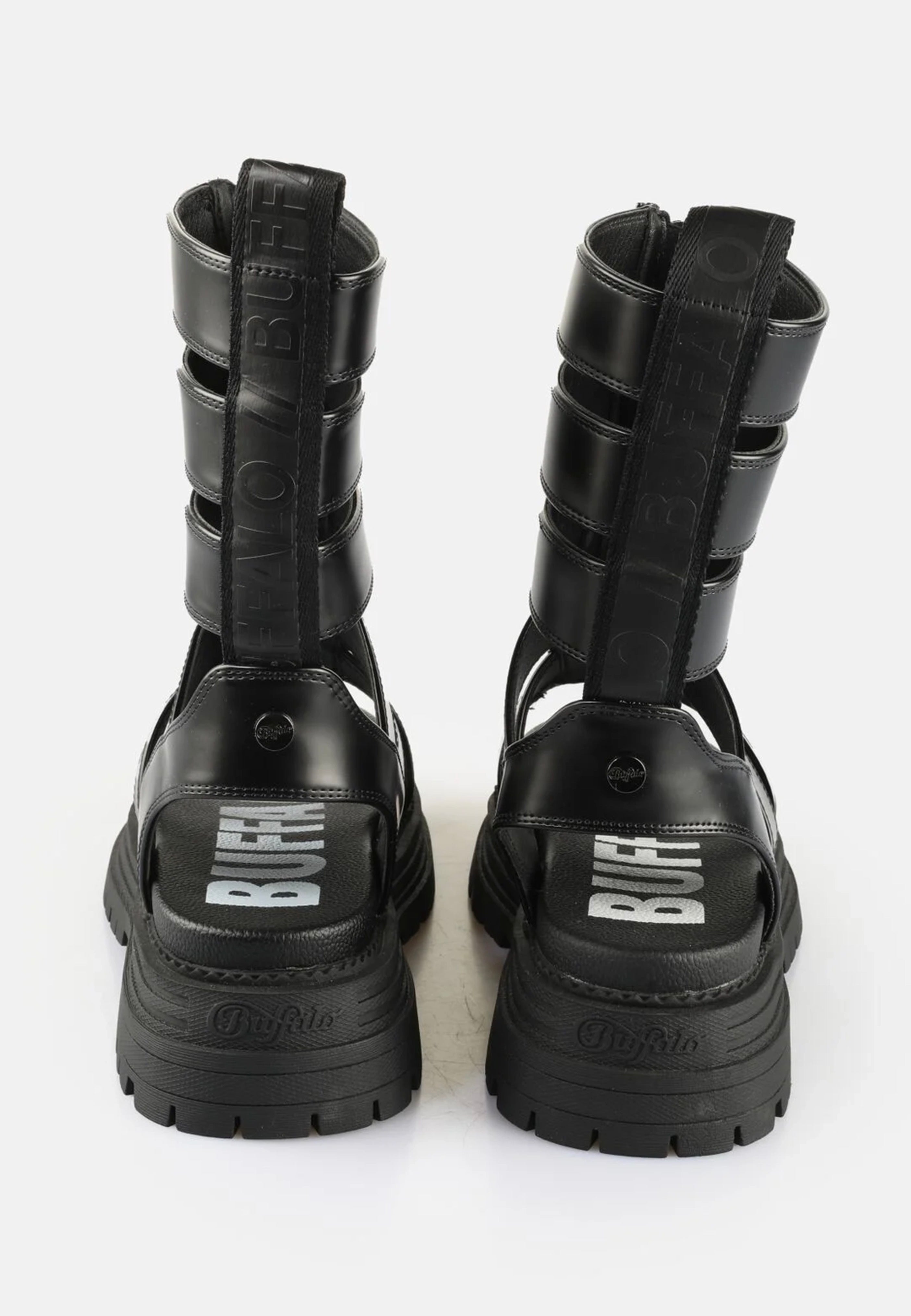 Buffalo - Lennox Zeus Vegan Black - Girl Sandals | Women-Image