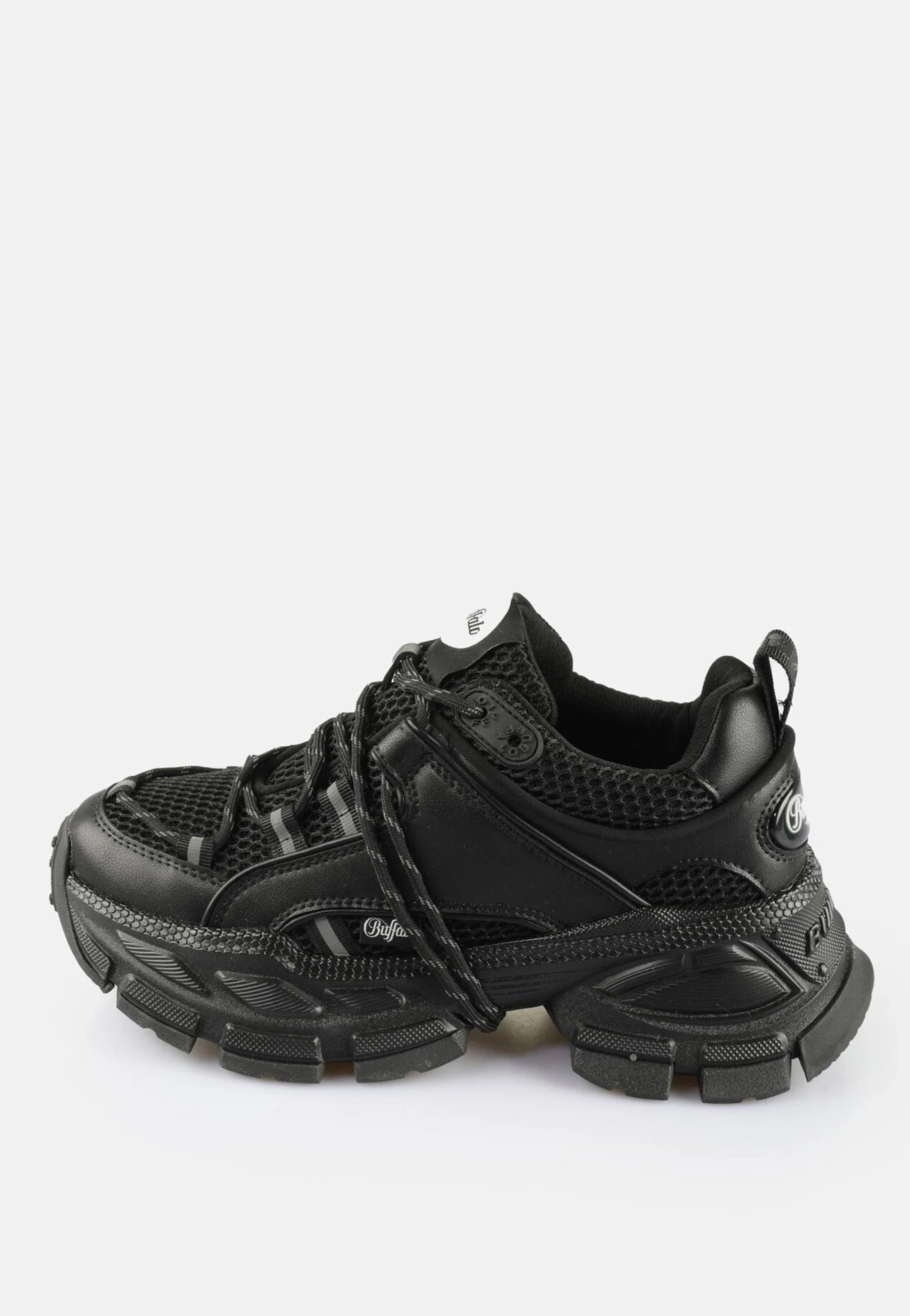 Buffalo - Saturn Lace Vegan Nappa/Mesh Black - Girl Shoes | Women-Image