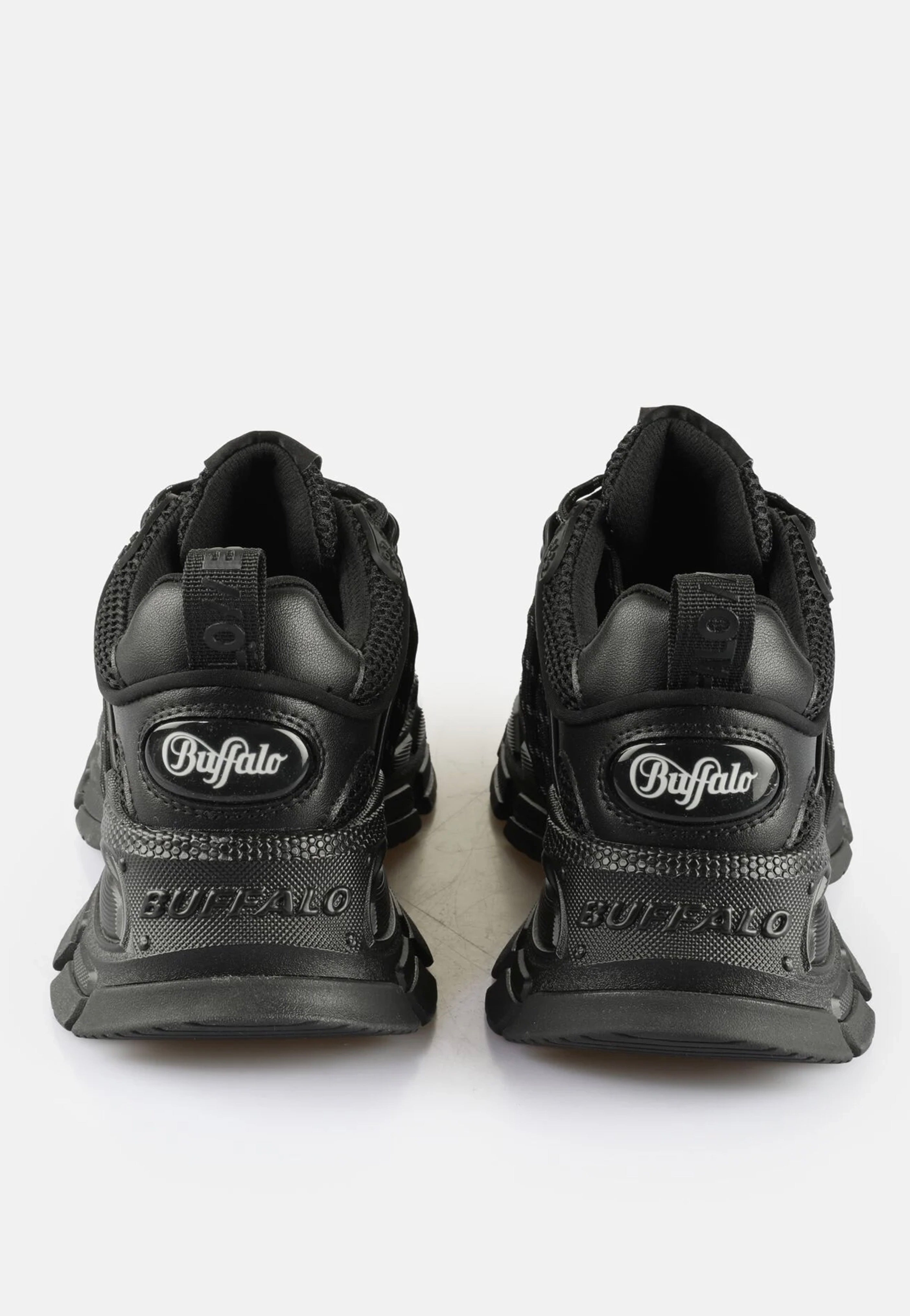 Buffalo - Saturn Lace Vegan Nappa/Mesh Black - Girl Shoes | Women-Image