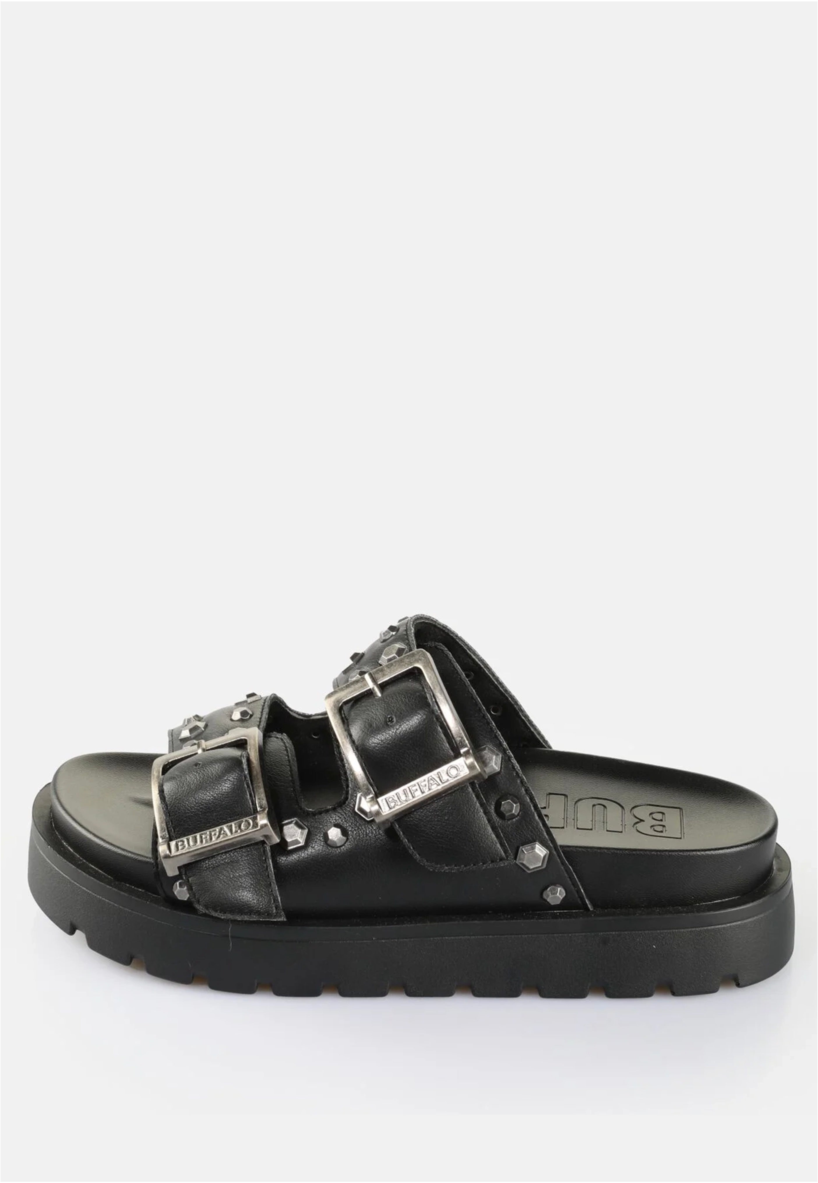 Buffalo - Raya Ari Stud Vegan Nappa Black - Girl Sandals | Women-Image