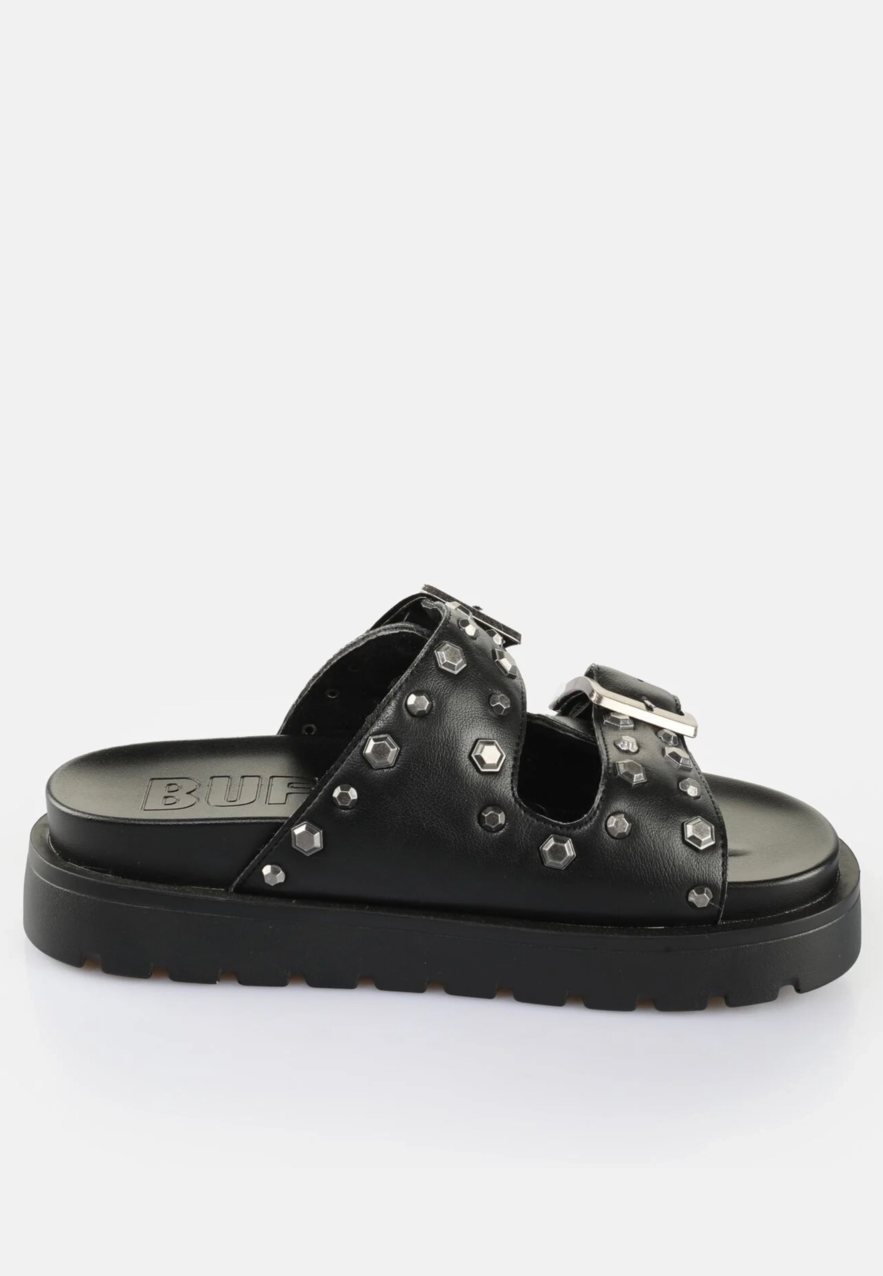 Buffalo - Raya Ari Stud Vegan Nappa Black - Girl Sandals | Women-Image