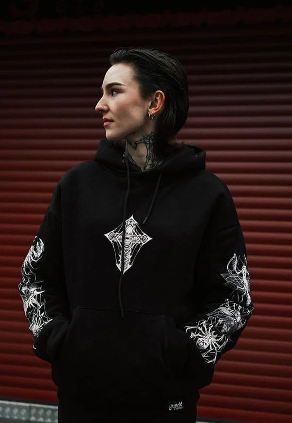 Stay Cold Apparel - Dragonfly Black - Hoodie | Women-Image