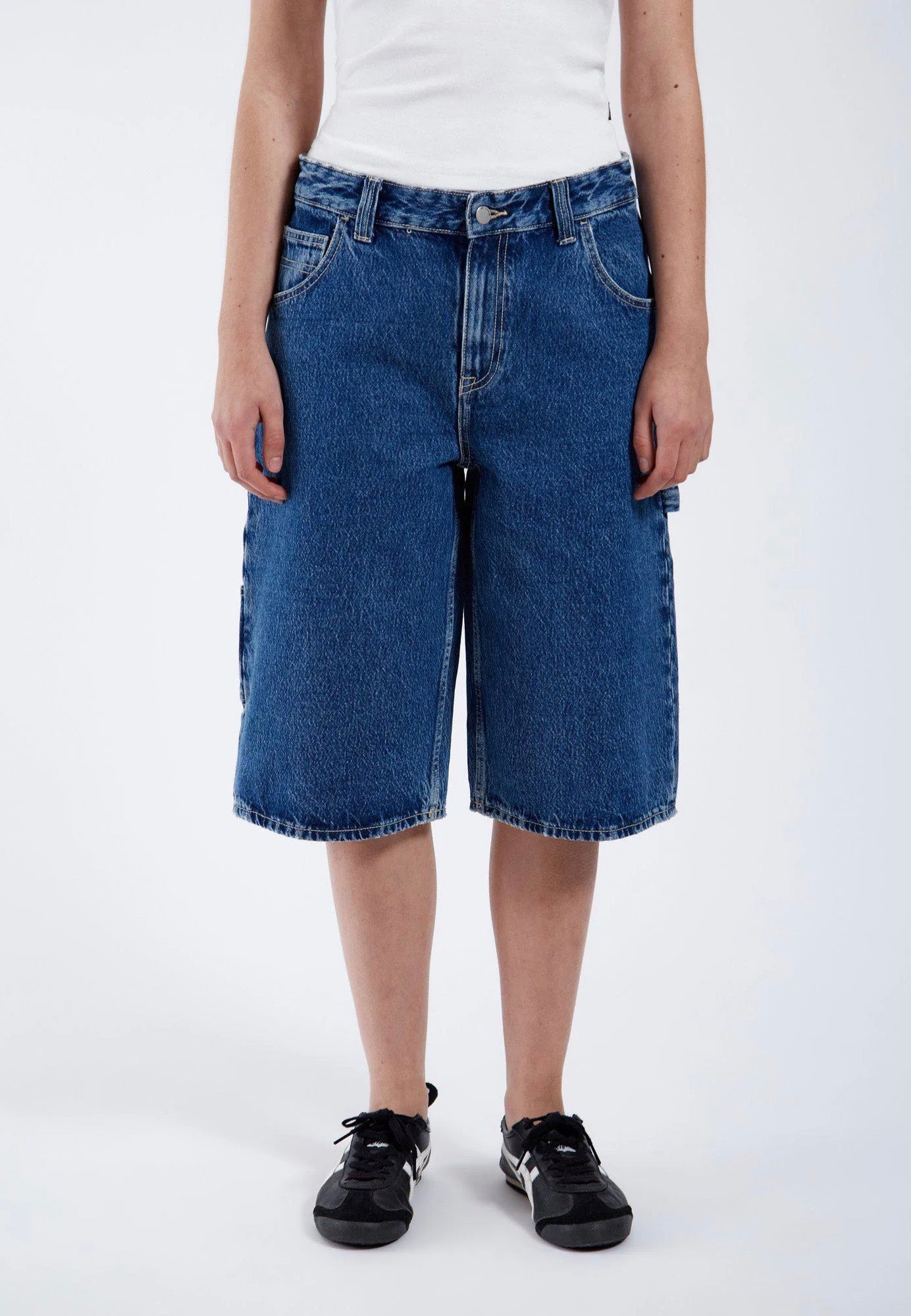 Dr. Denim - Bree Worker Stream Mid Retro - Shorts | Women-Image