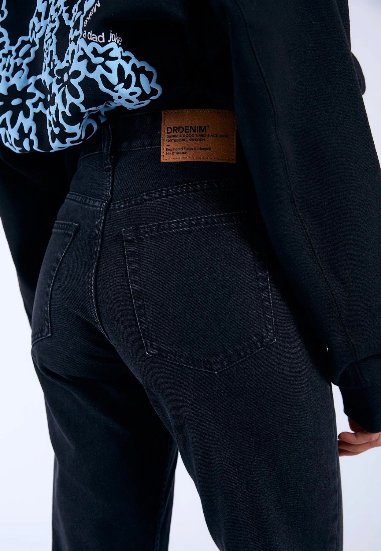 Dr. Denim - Arch Black Used - Jeans | Women-Image