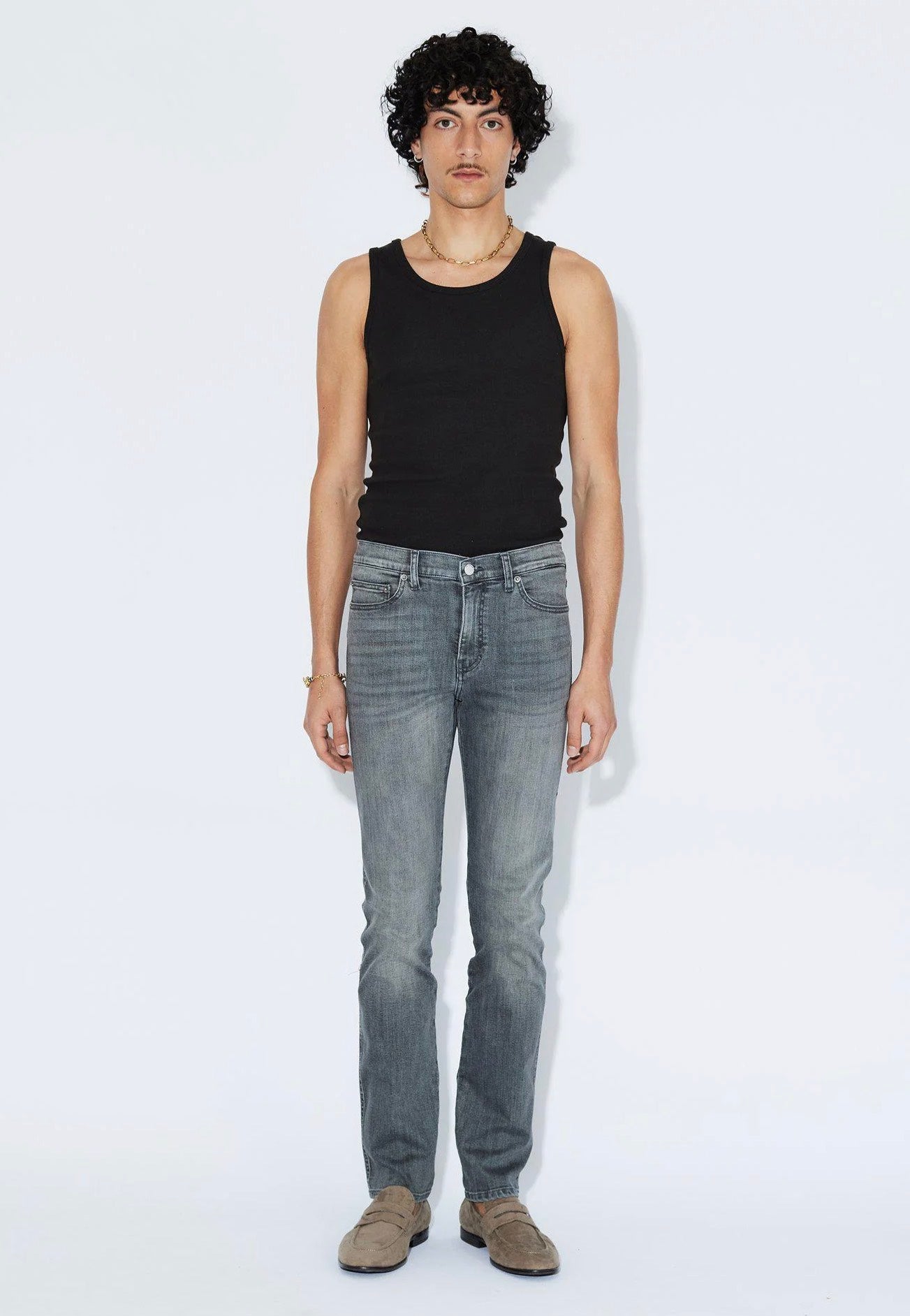 Dr. Denim - Snap Soot Mid Grey - Jeans | Men-Image