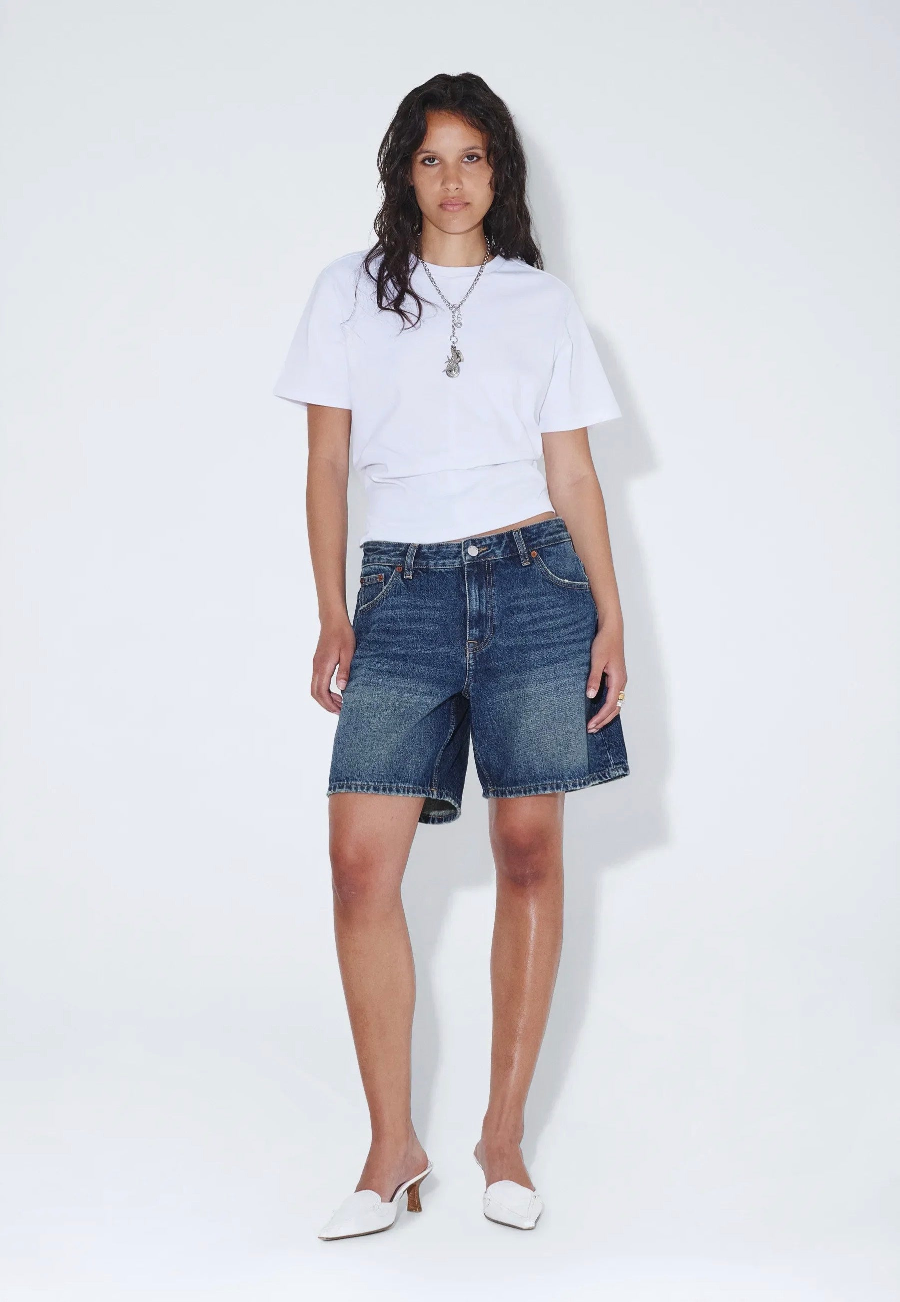 Dr. Denim - Hill Stream Dark Fade Vintage - Shorts | Men-Image