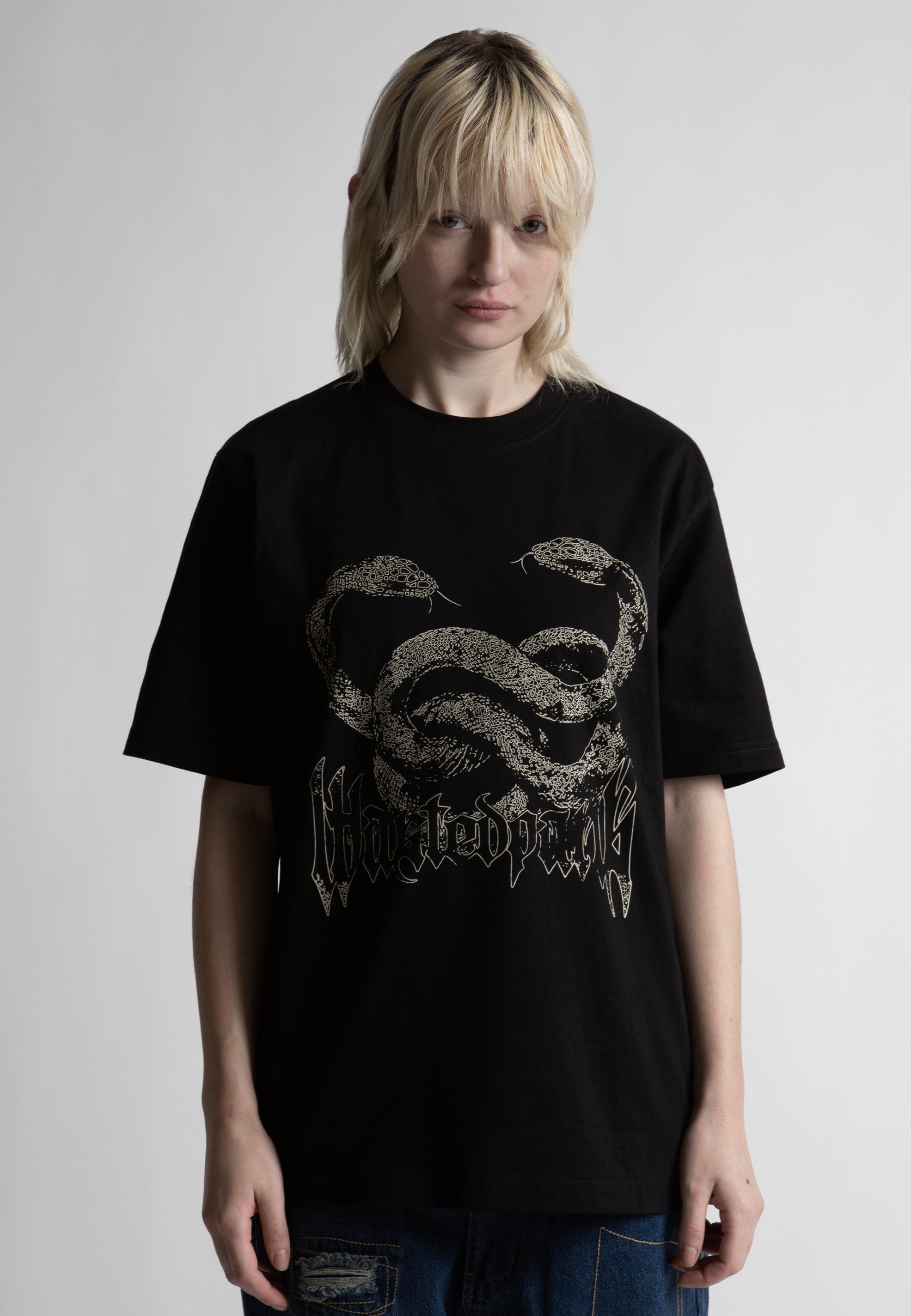 Wasted Paris - Snakes Black - T-Shirt | Women-Image