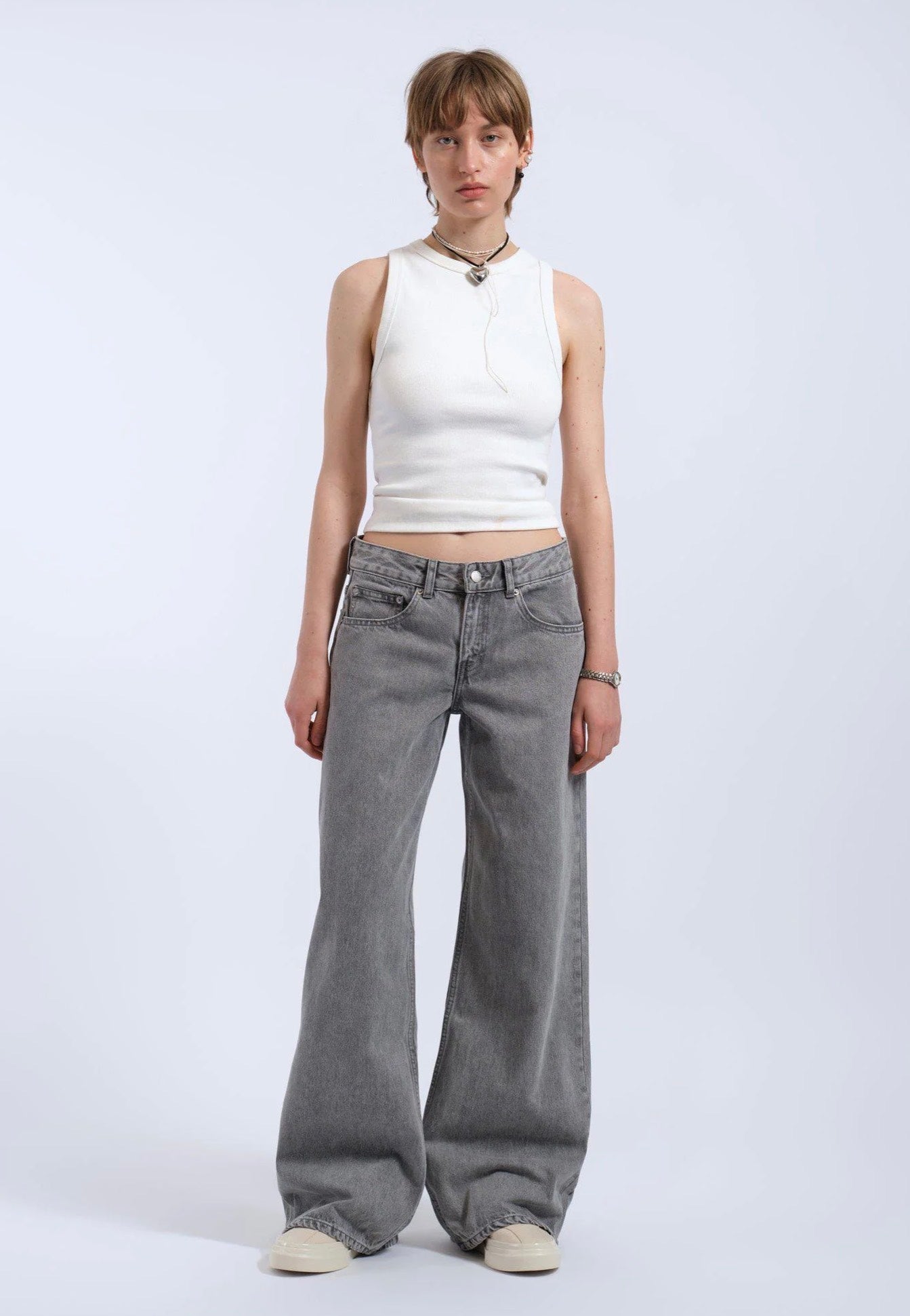 Dr. Denim - Rhue Ash Grey - Jeans | Women-Image