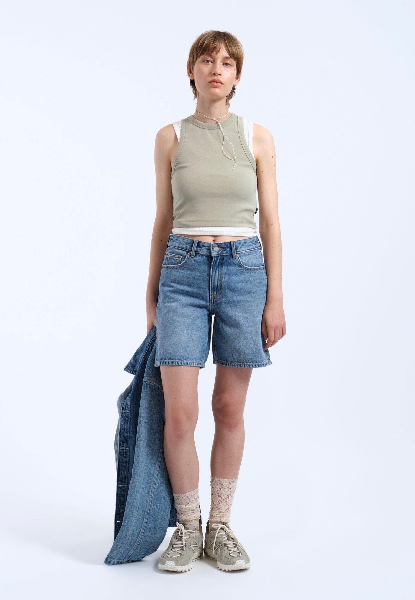 Dr. Denim - Arch Bay Sky Used - Shorts | Women-Image