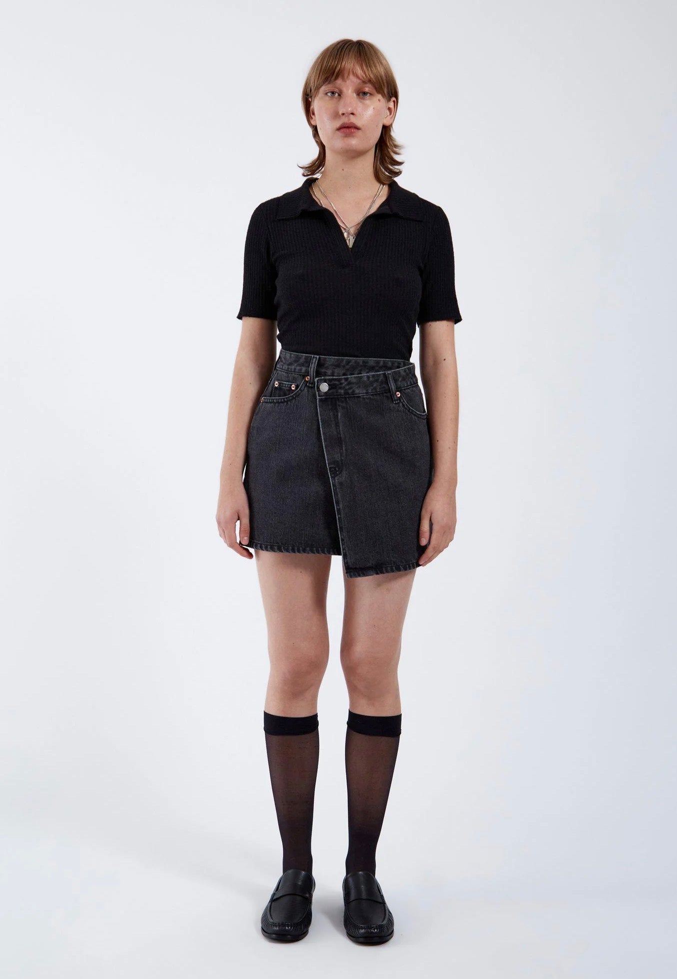 Dr. Denim - Renay Retro Black - Skirt | Women-Image