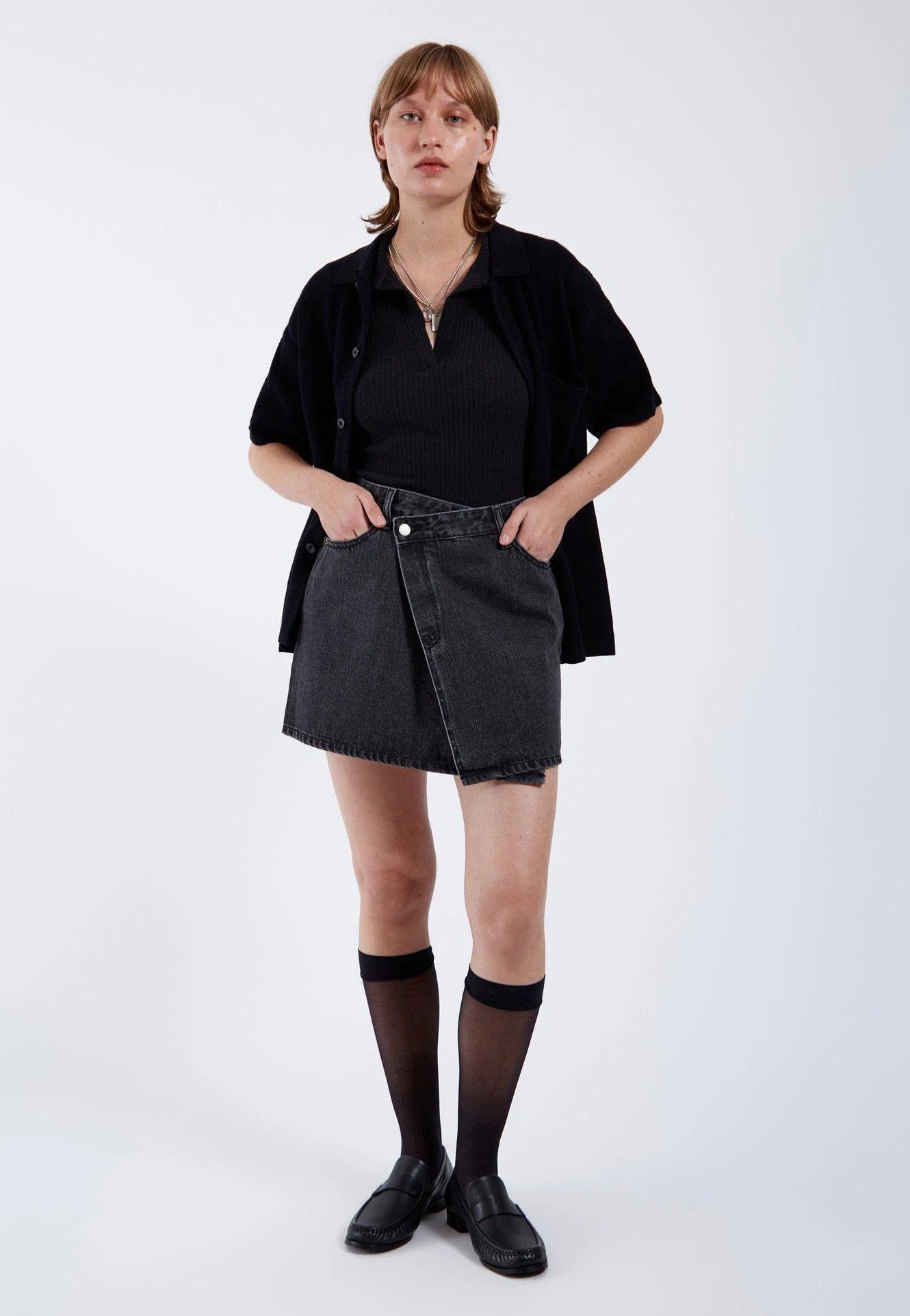 Dr. Denim - Renay Retro Black - Skirt | Women-Image