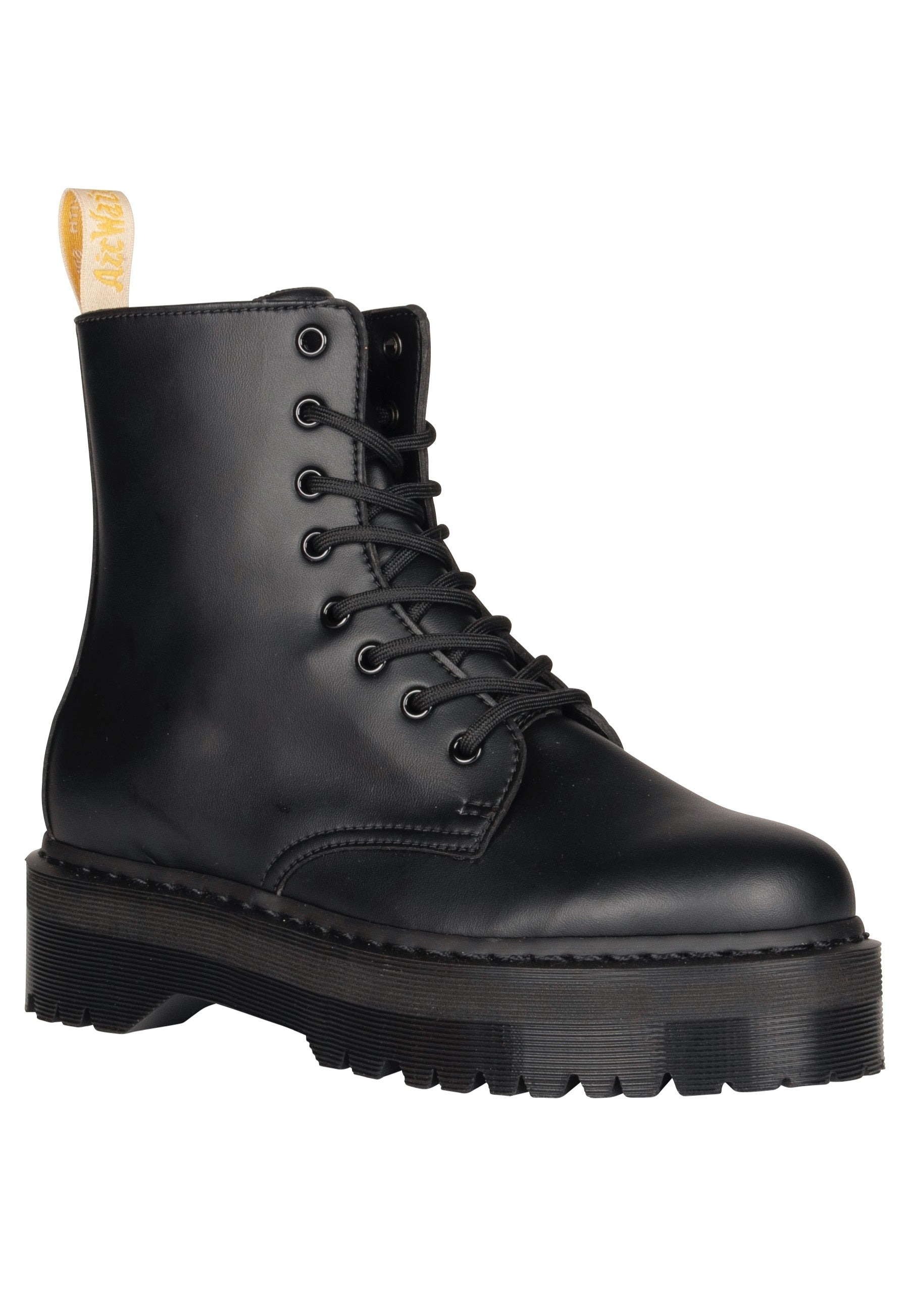Dr. Martens - Vegan Jadon II Mono Black Felix Rub Off Black - Shoes | Neutral-Image
