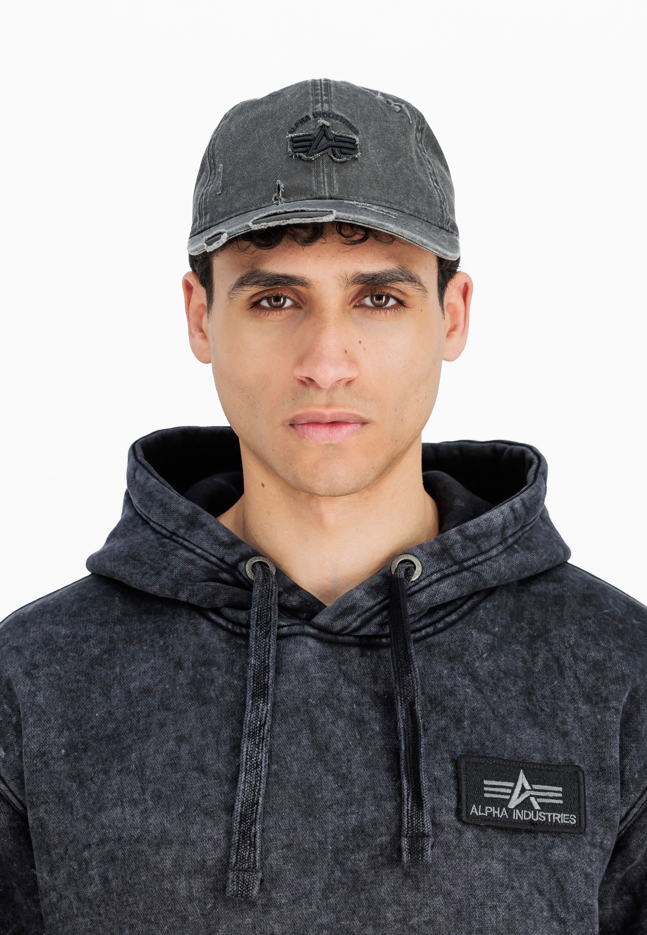 Alpha Industries - Acid Logo Black - Cap | Neutral-Image