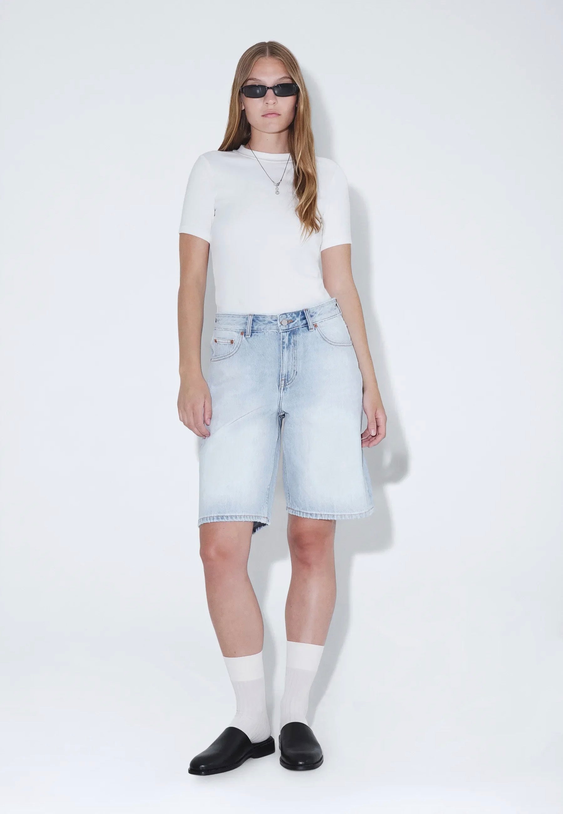 Dr. Denim - Asra Stream Light Fade - Shorts | Women-Image