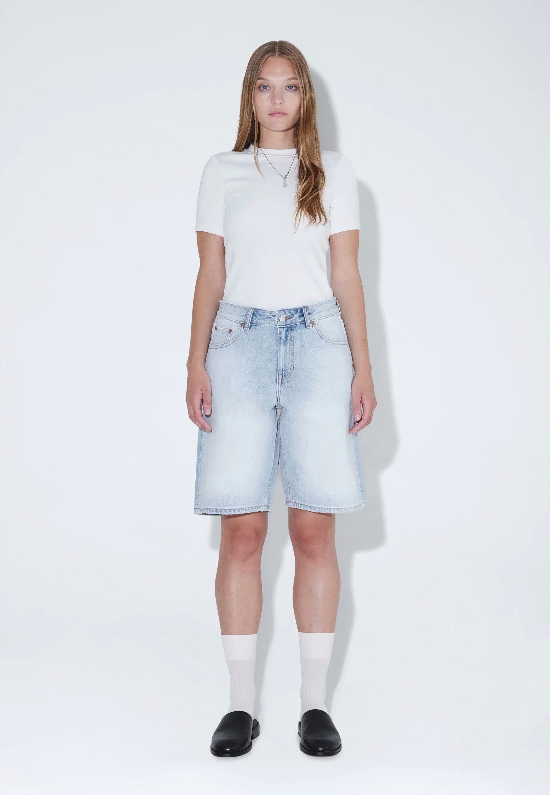 Dr. Denim - Asra Stream Light Fade - Shorts | Women-Image