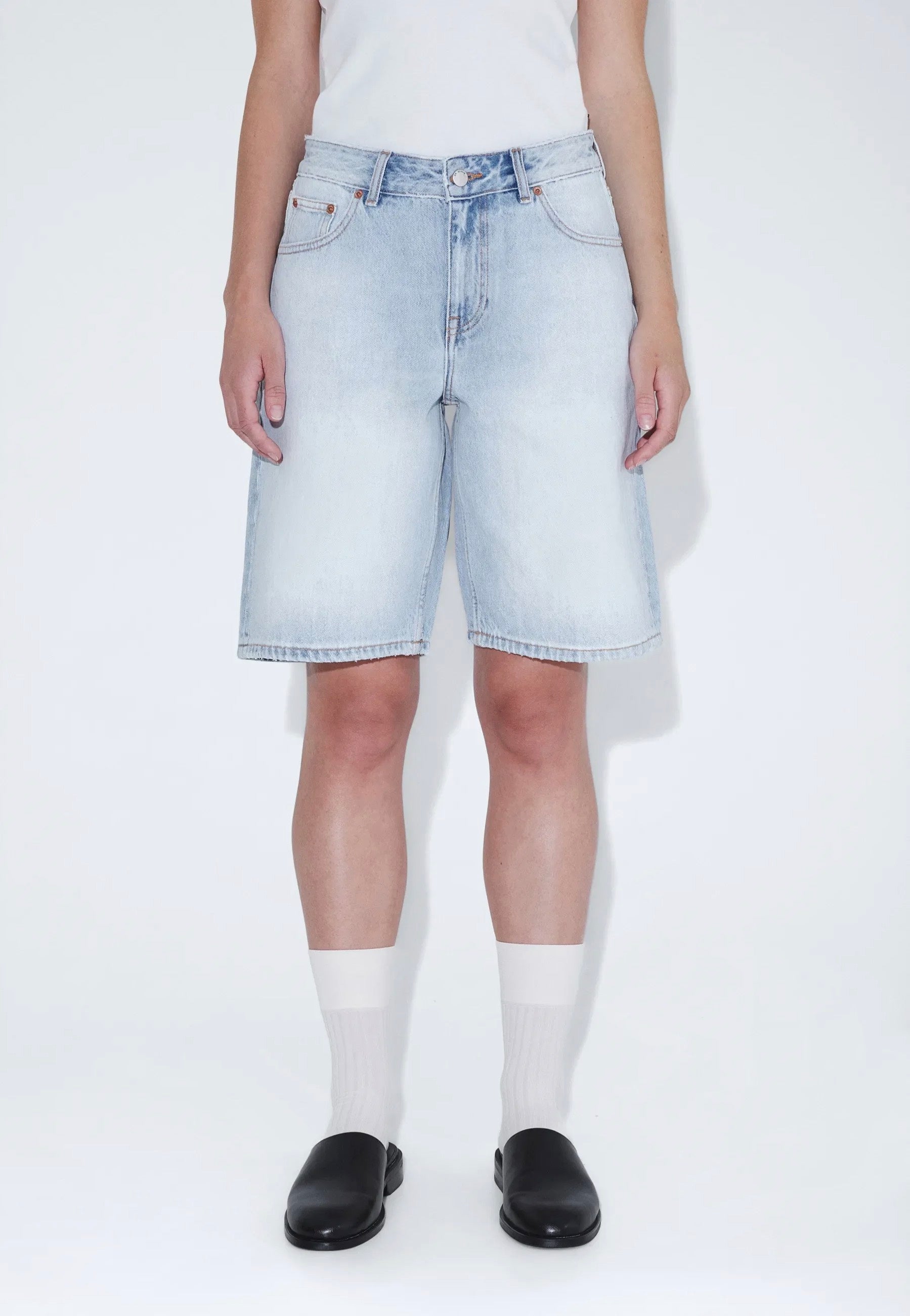 Dr. Denim - Asra Stream Light Fade - Shorts | Women-Image