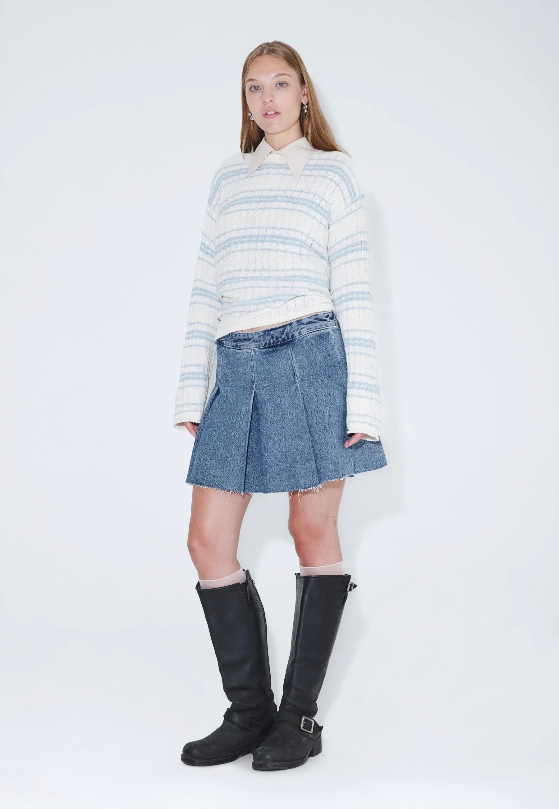 Dr. Denim - Tone Drift Sky Retro - Skirt | Women-Image