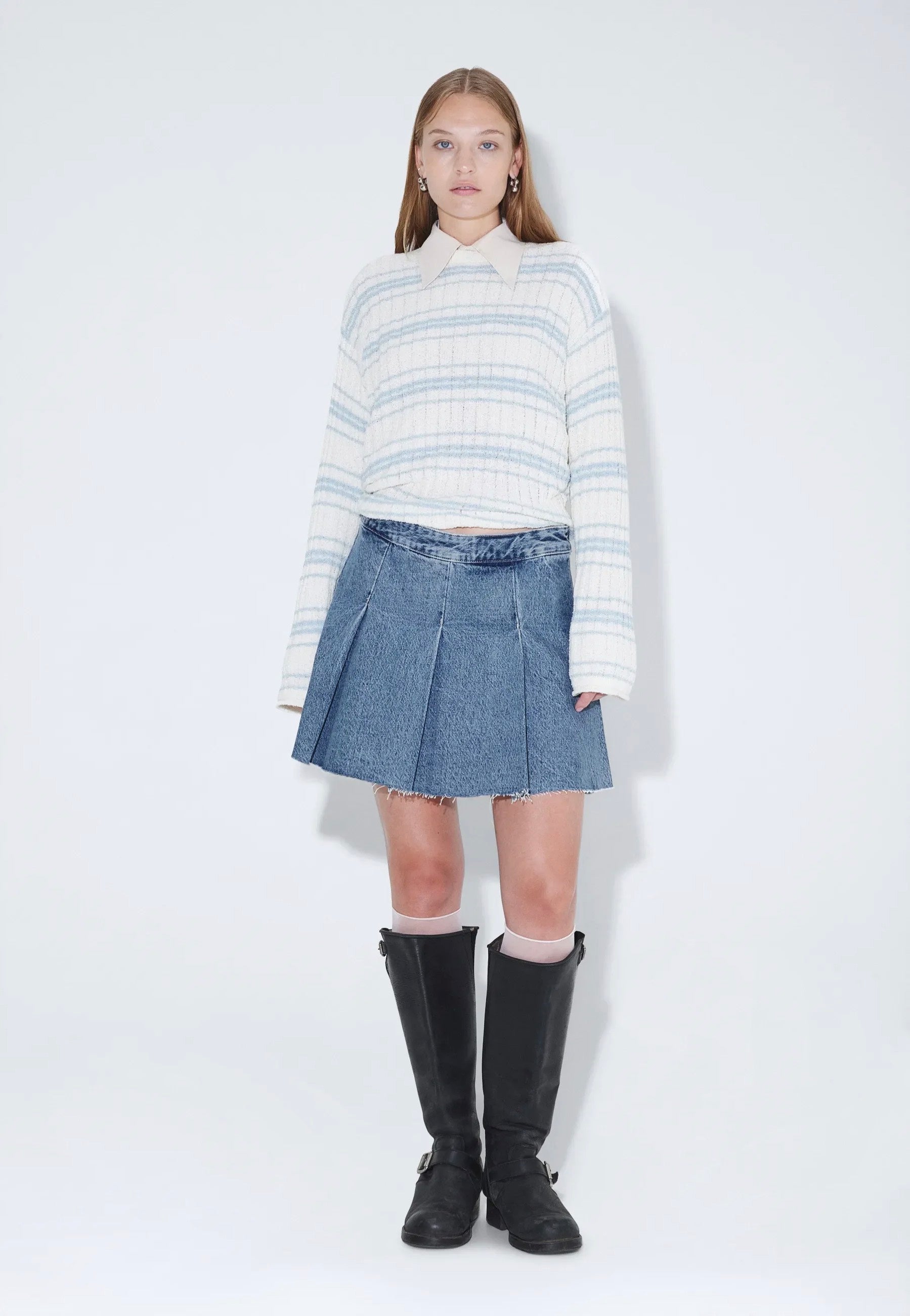 Dr. Denim - Tone Drift Sky Retro - Skirt | Women-Image