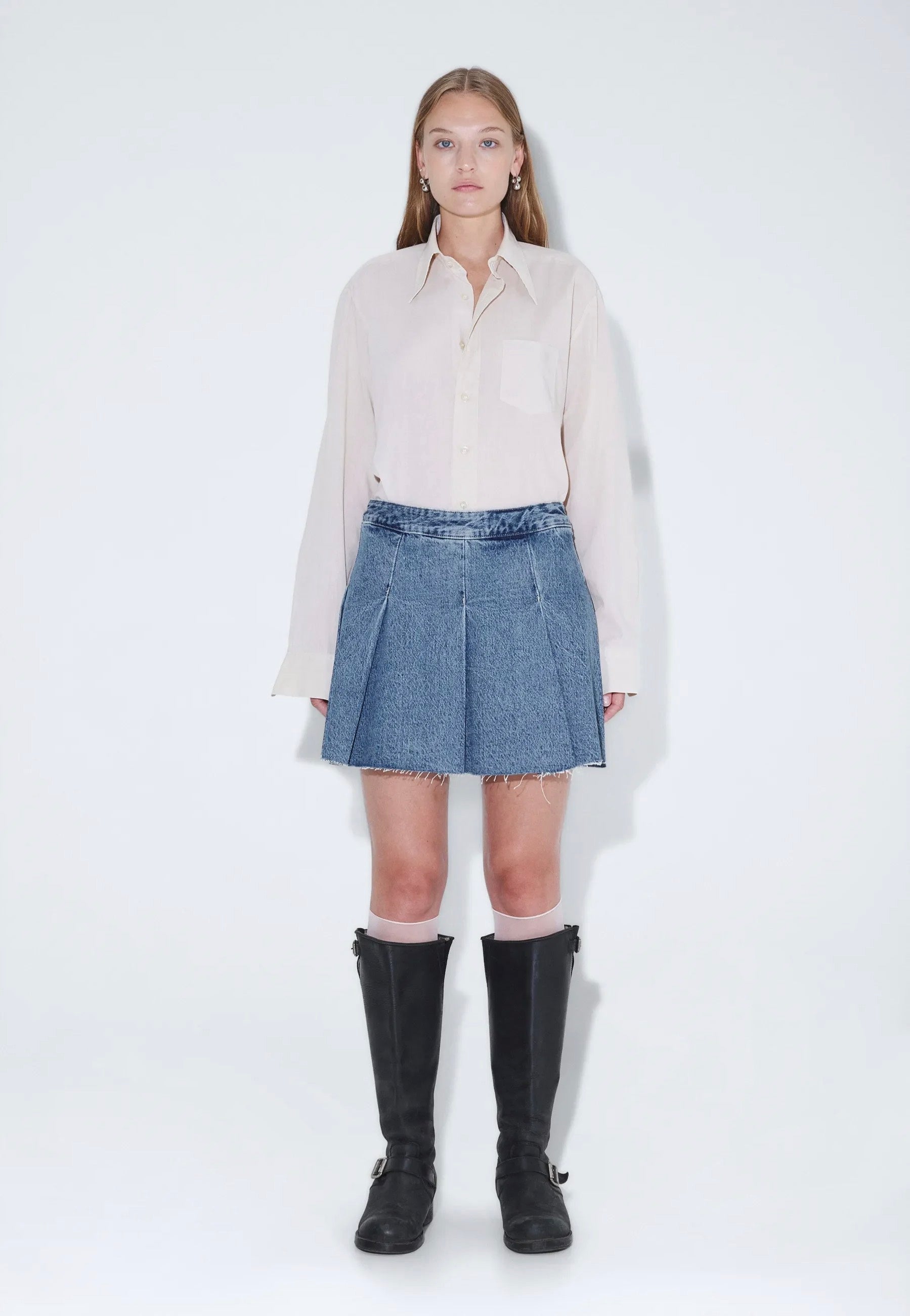 Dr. Denim - Tone Drift Sky Retro - Skirt | Women-Image