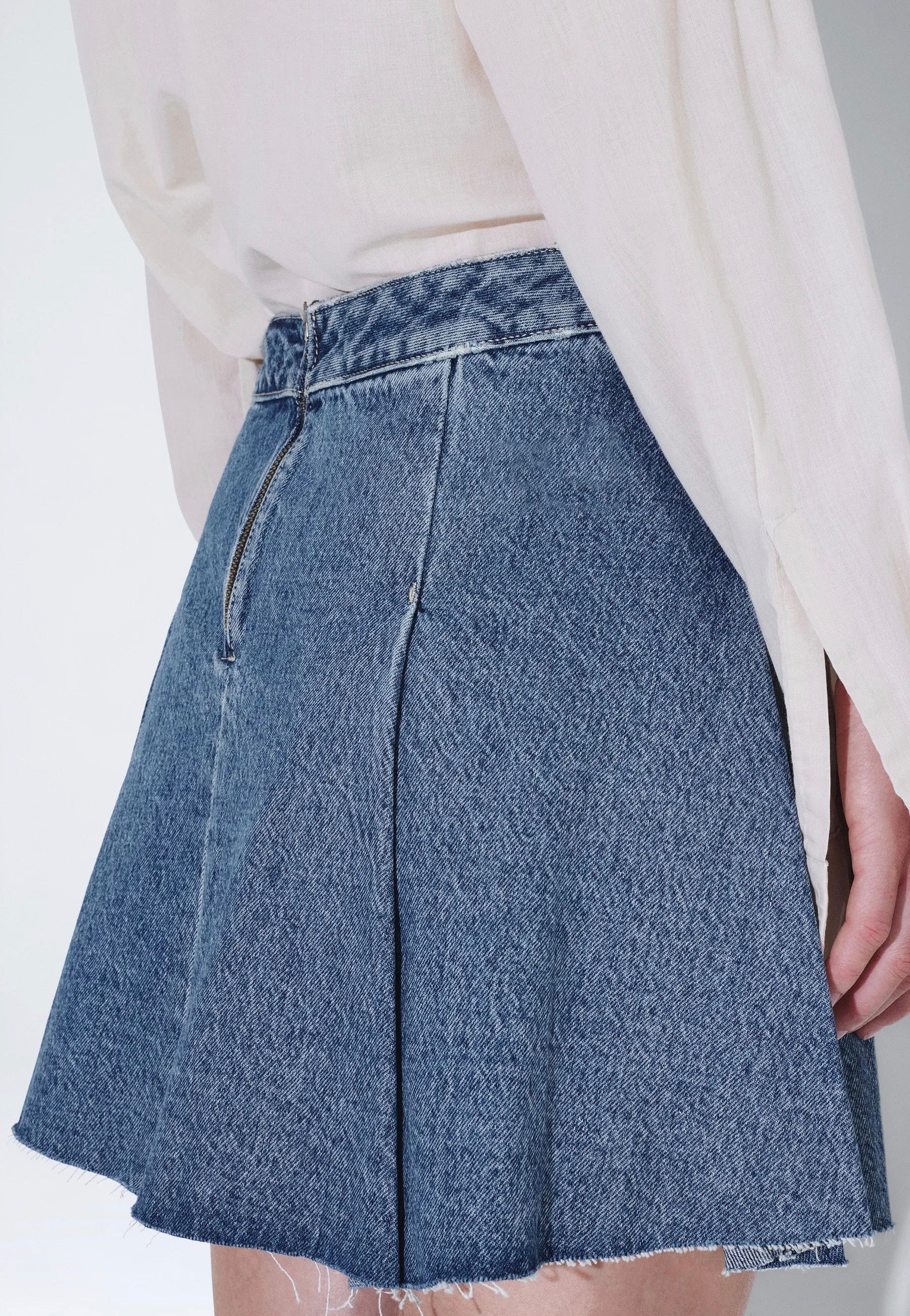 Dr. Denim - Tone Drift Sky Retro - Skirt | Women-Image