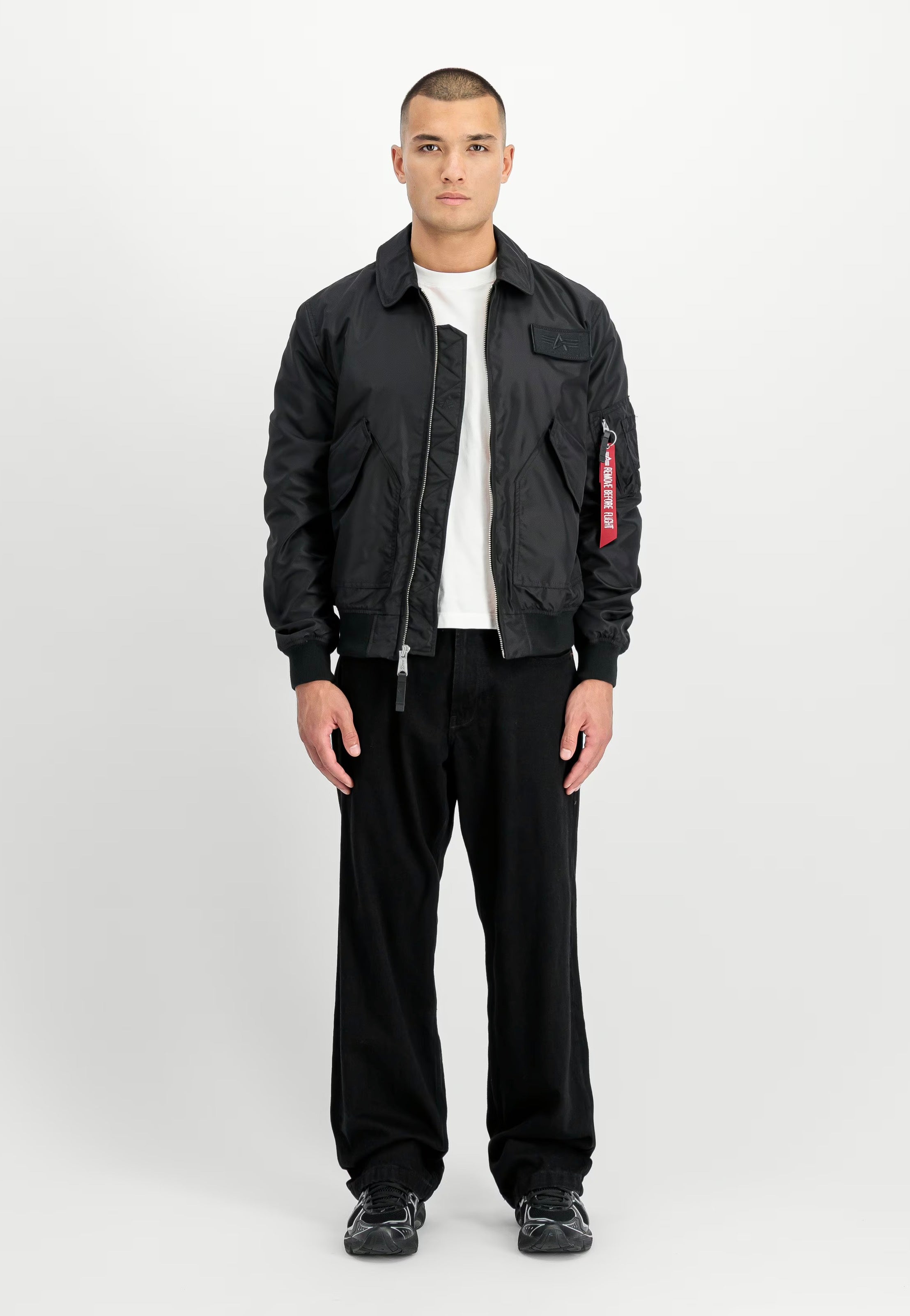 Alpha Industries - CWU 36/P Two Tone Black - Jacket | Men-Image