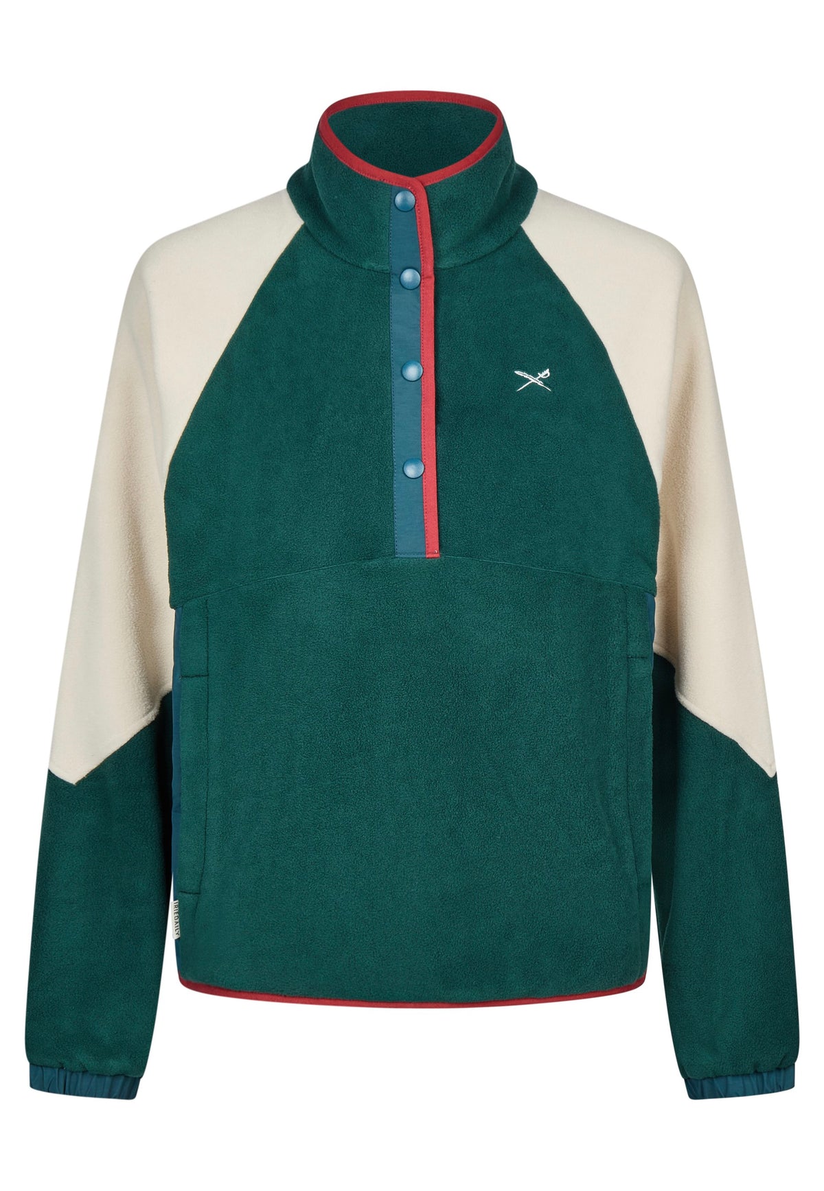 Iriedaily Holina Mix Dark Teal Svetr | Women-Image