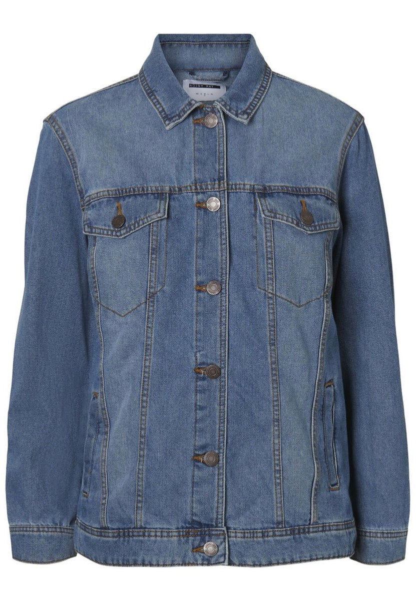 Noisy May - Ole Medium Blue Denim - Jeans Jacket | Women-Image