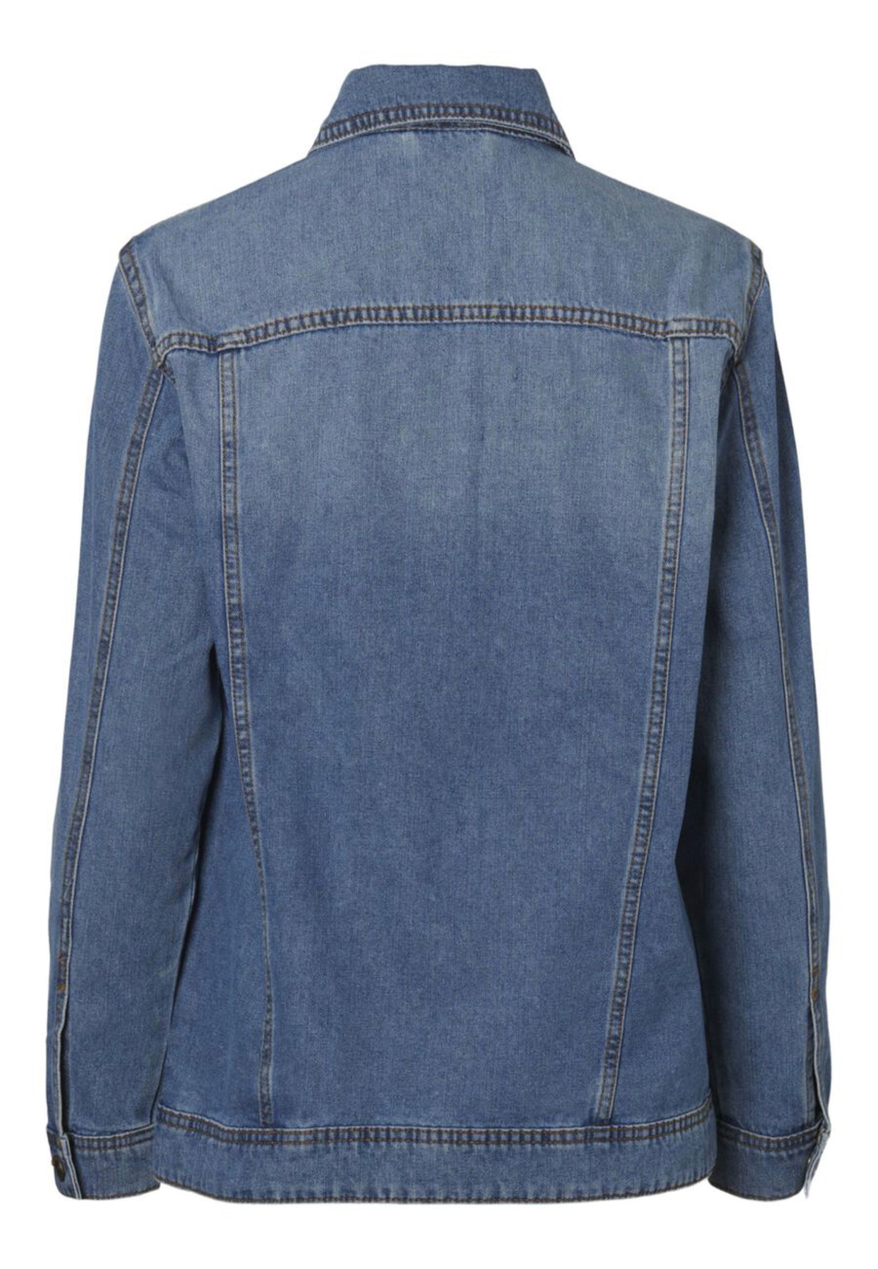 Noisy May - Ole Medium Blue Denim - Jeans Jacket | Women-Image