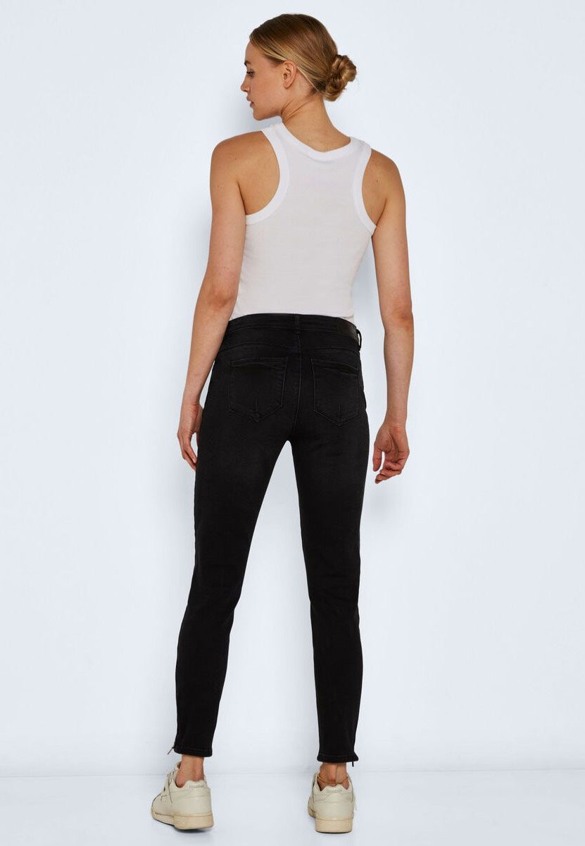 Noisy May - Kimmy Ank Dar Dark Grey Denim - Jeans | Women-Image