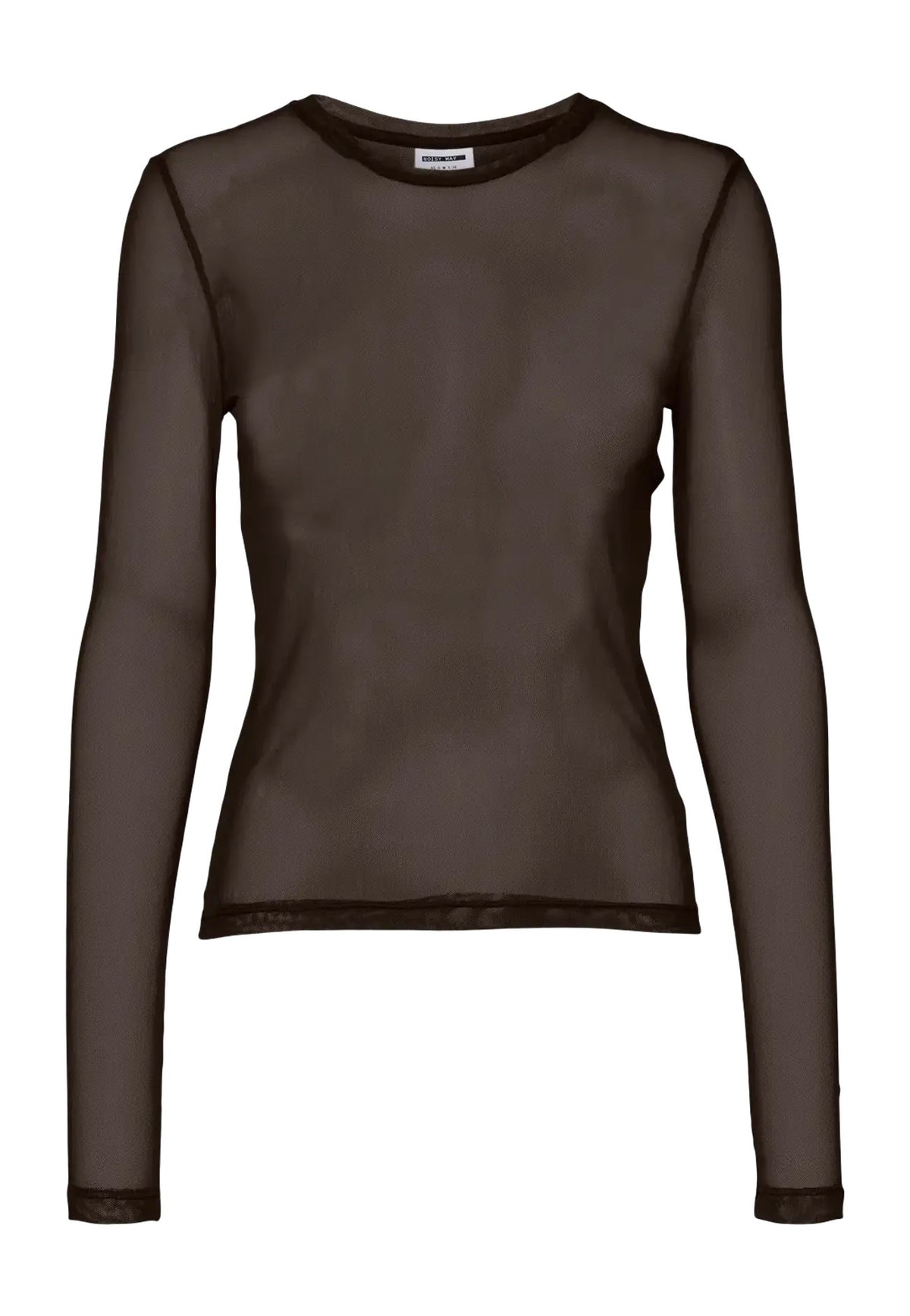 Noisy May Judith Mesh Chocolate Brown Haut | Women-Image