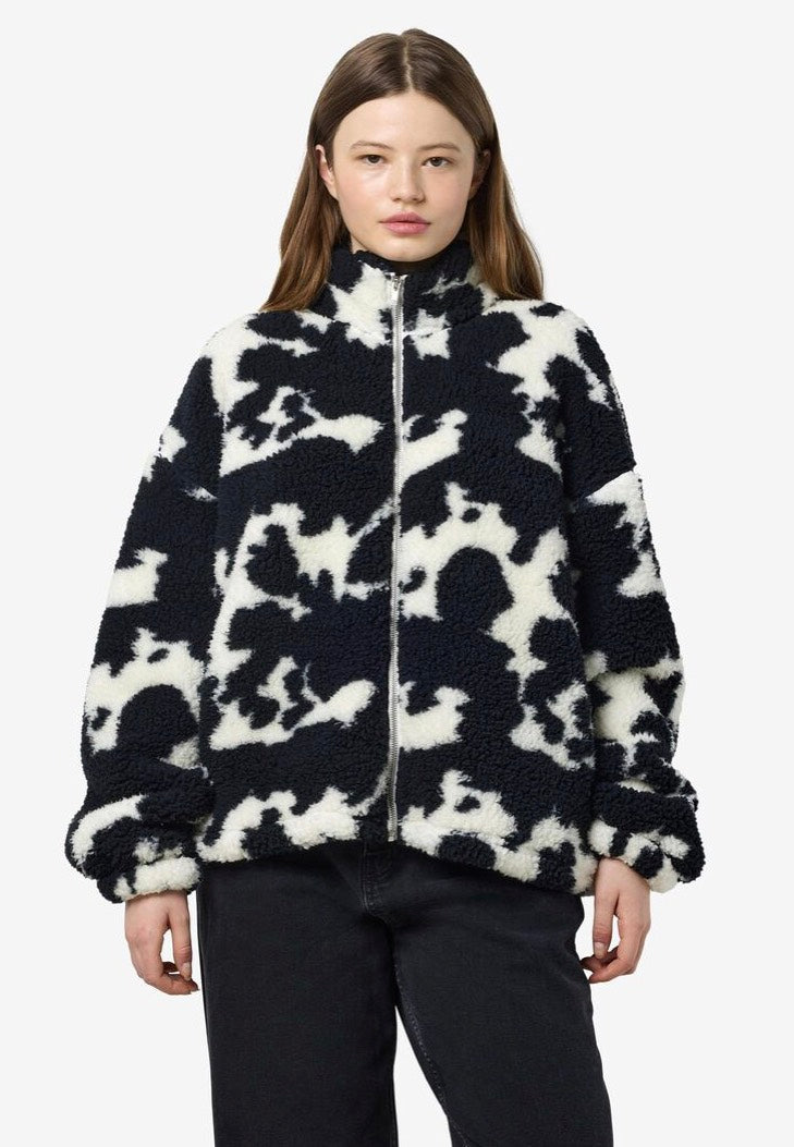 Noisy May - Luca Check Soft Cow Cloud Dancer - Jacket | Women-Image