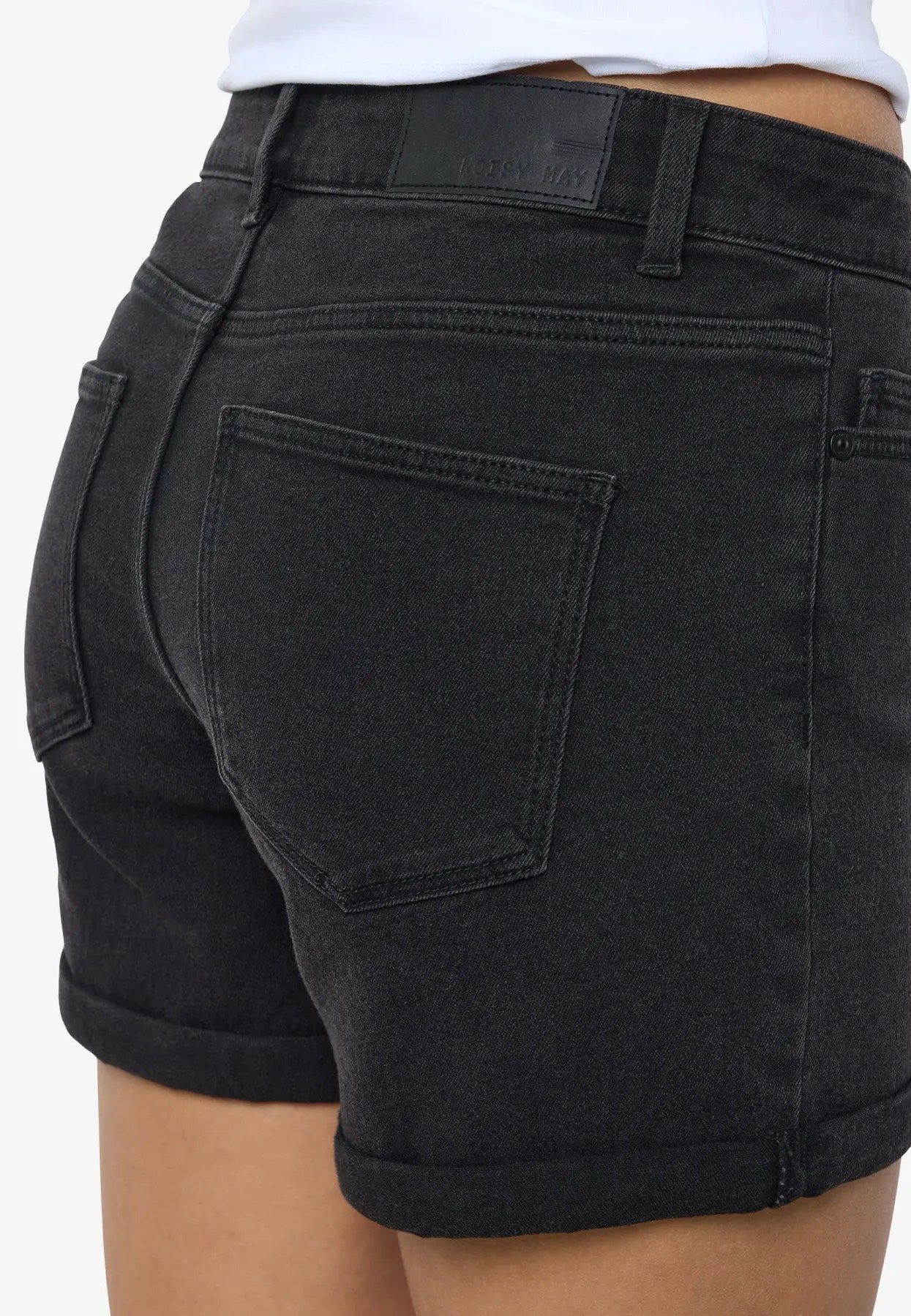 Noisy May - Debby Slim Black - Shorts | Women-Image