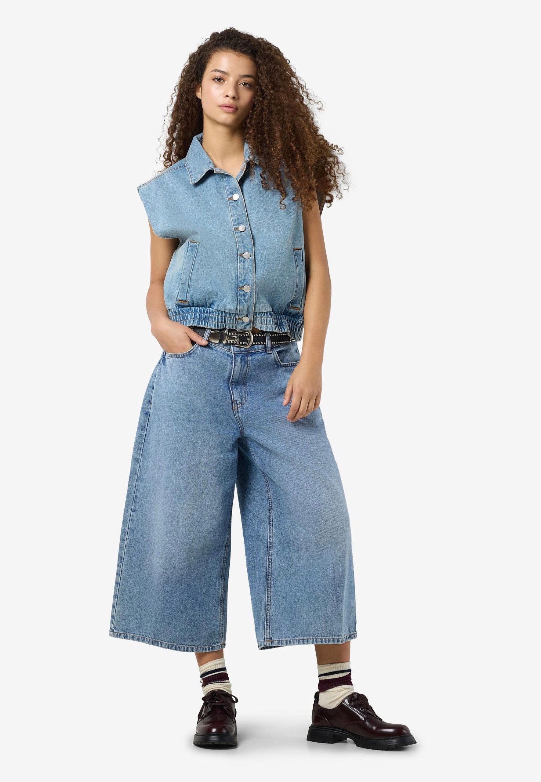 Noisy May - Windie Loose Light Blue Denim - Jeans | Women-Image