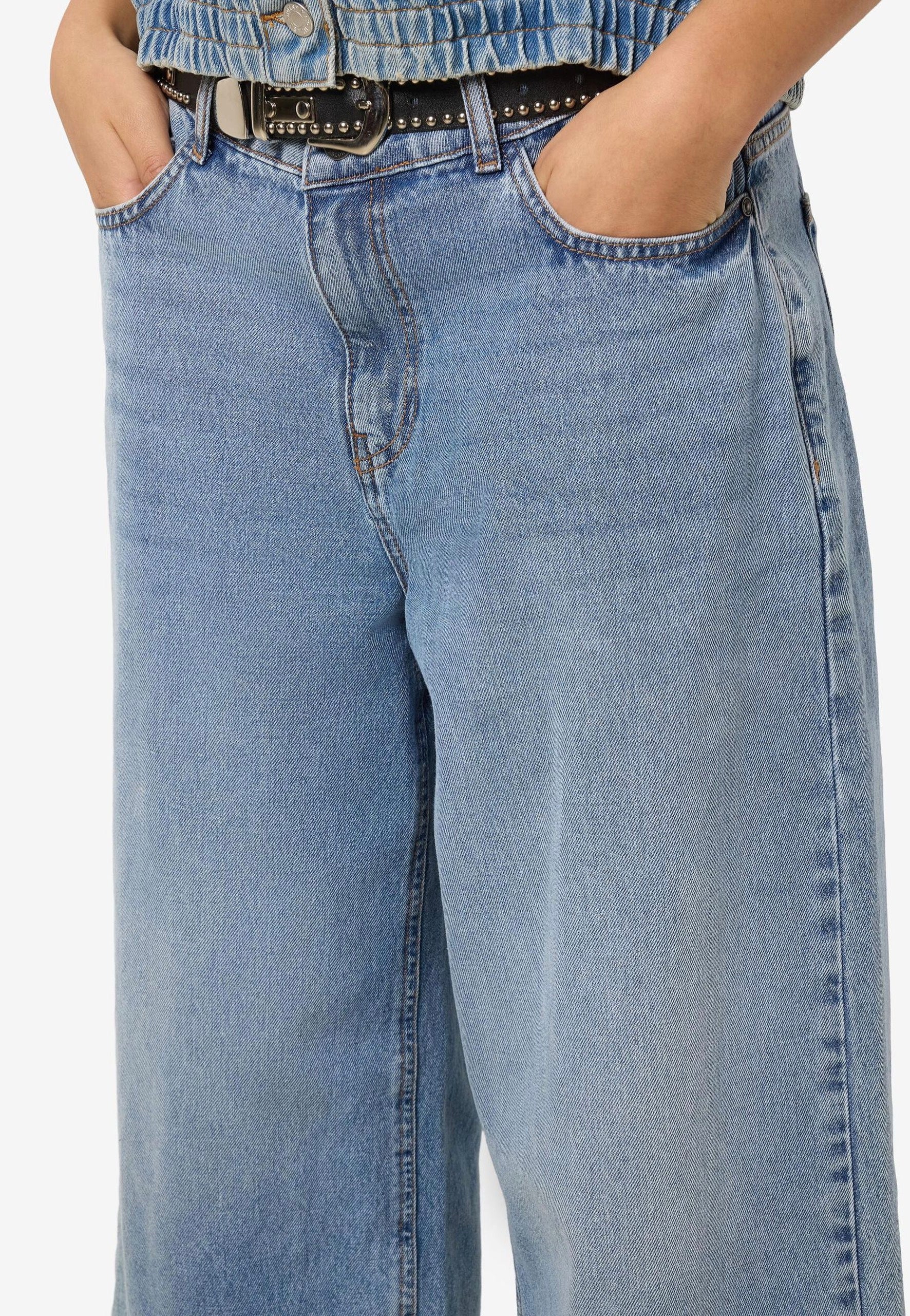 Noisy May - Windie Loose Light Blue Denim - Jeans | Women-Image