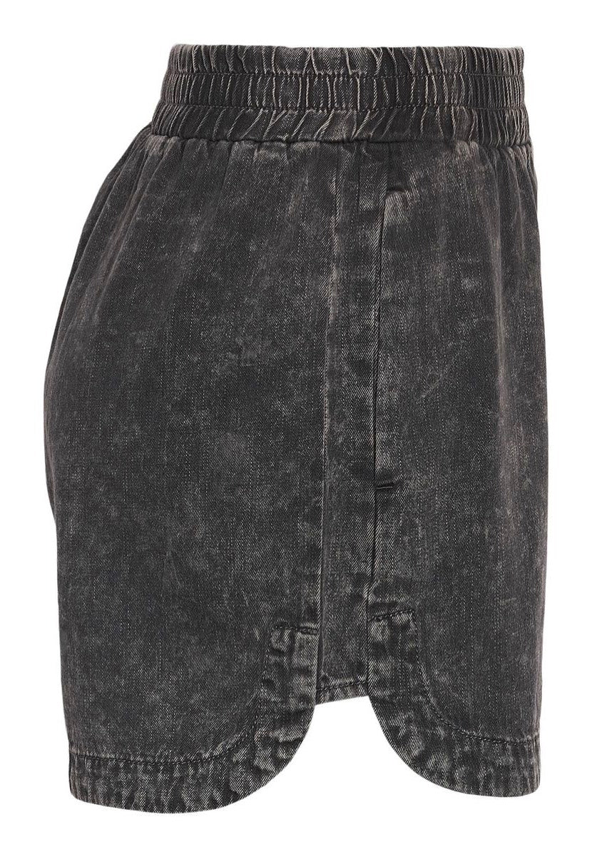 Noisy May - Oregon NW Denim Acid Black Washed - Shorts | Women-Image