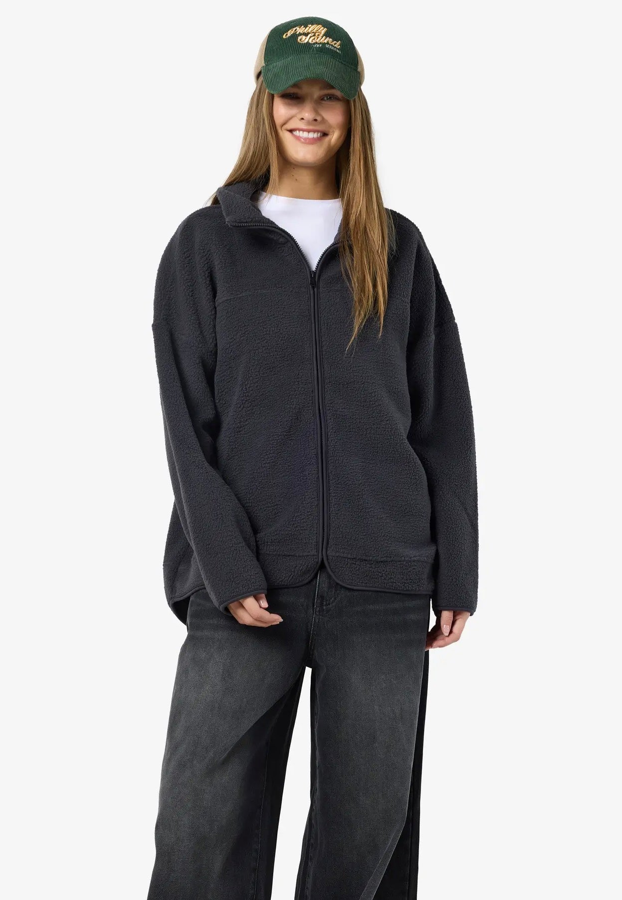 Noisy May - Cozy L/S Obsidian - Jacket | Women-Image