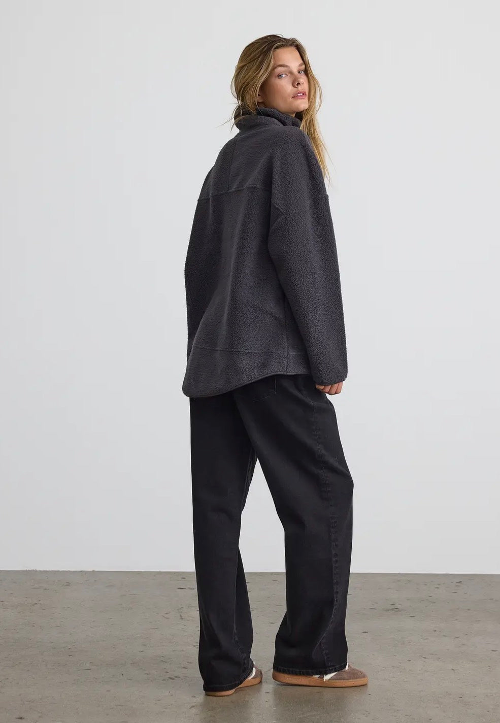 Noisy May - Cozy L/S Obsidian - Jacket | Women-Image