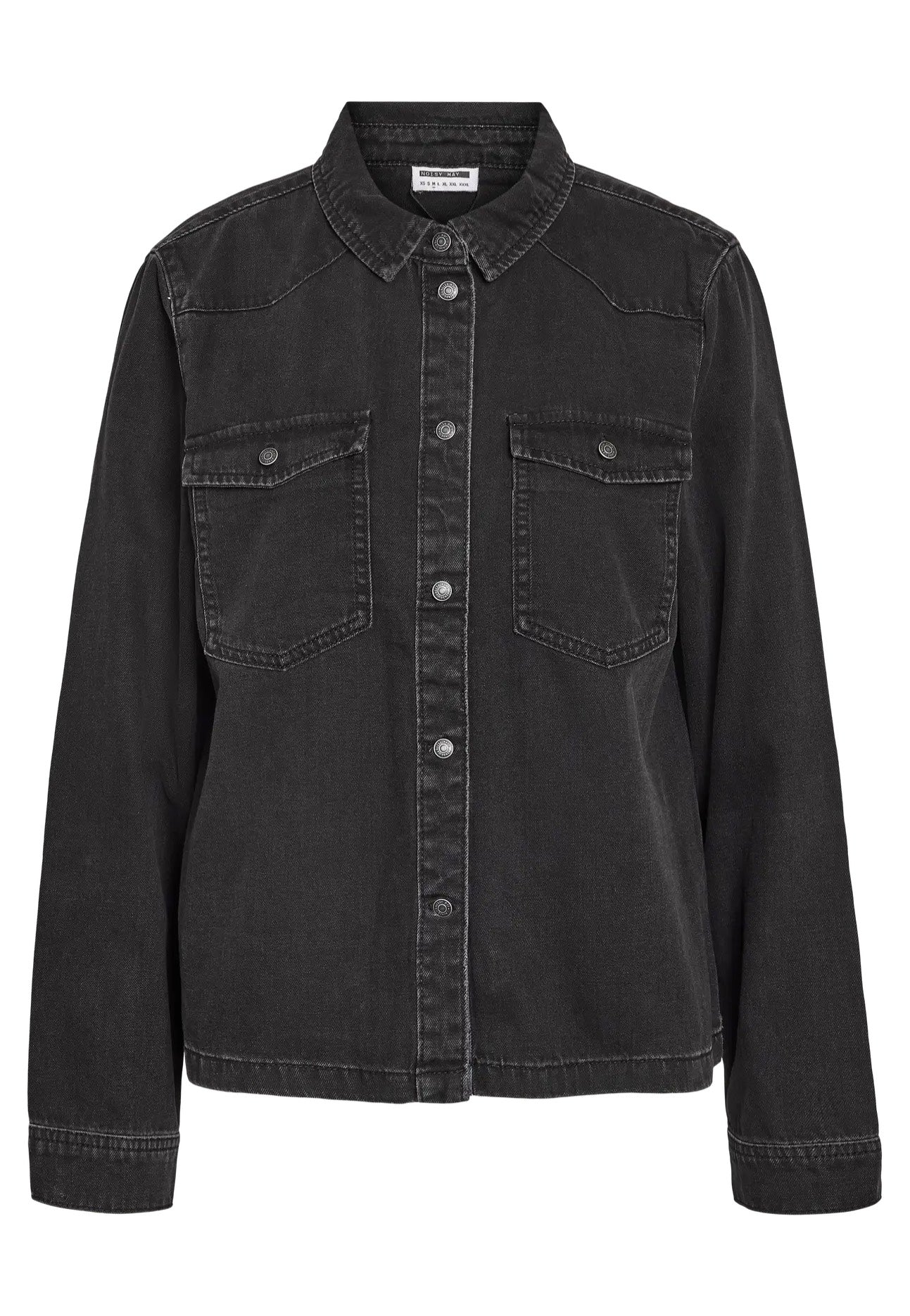 Noisy May - New Signe Black Denim - Shirt | Women-Image